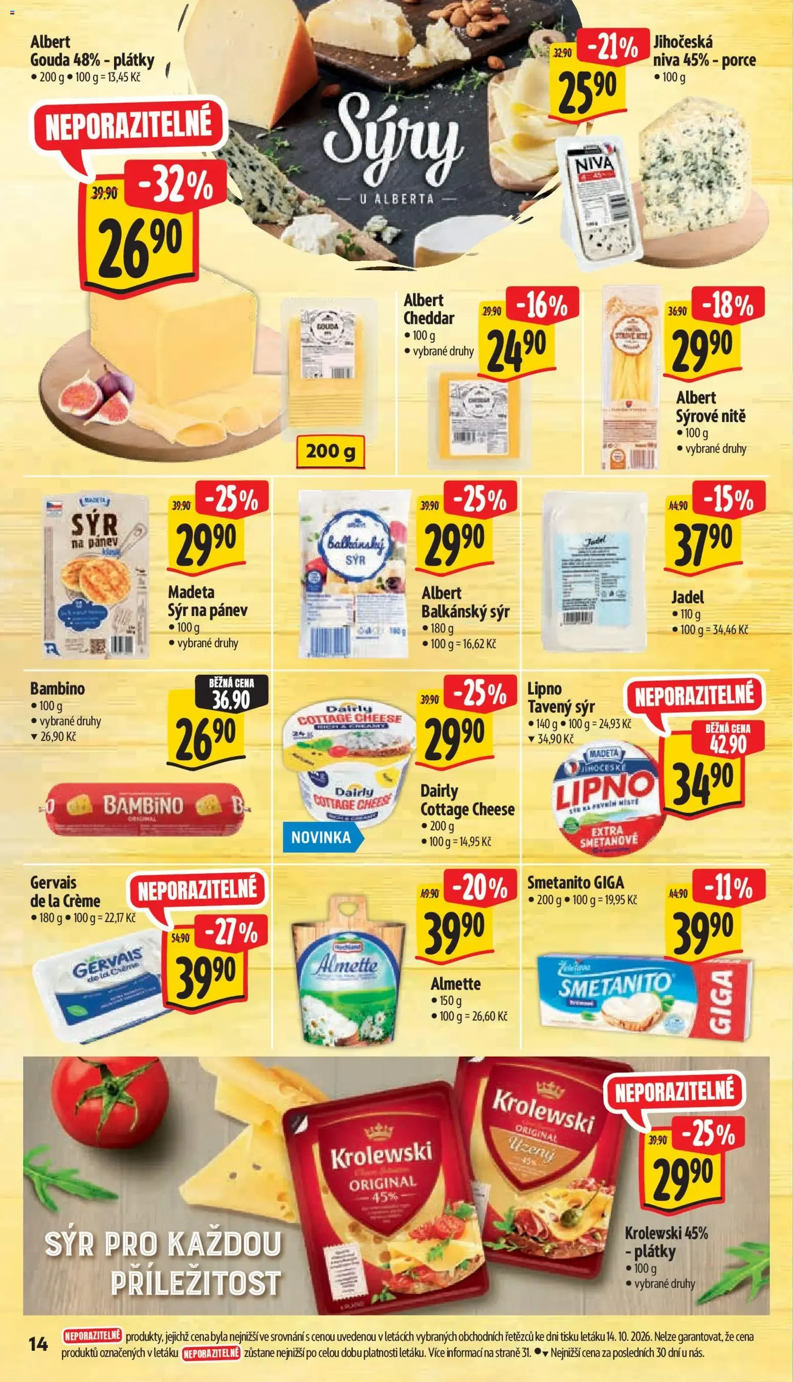 Albert leták - Hypermarket Jablonec nad Tisou od 21.10.2026 - Akční leták - 21. října 27. října 2026 - Page 28