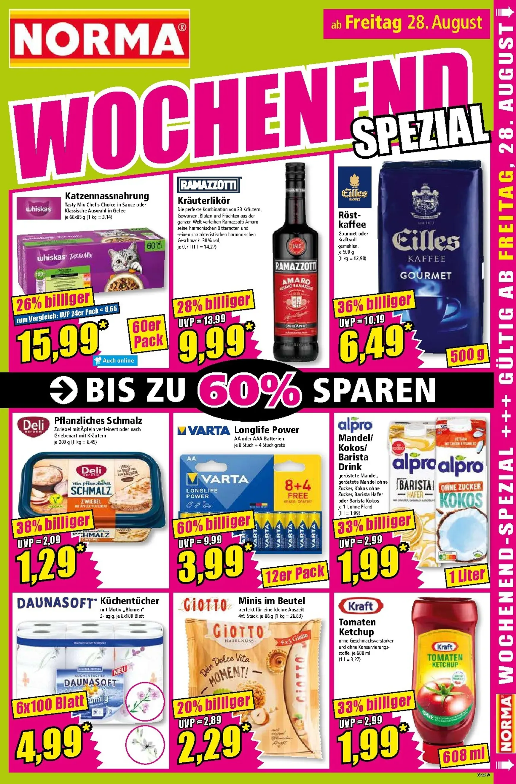 Norma Prospekt – von Montag 24.08.2026 bis Samstag 29.08.2026 von 24. August bis 29. August 2026 - Prospekt seite 15