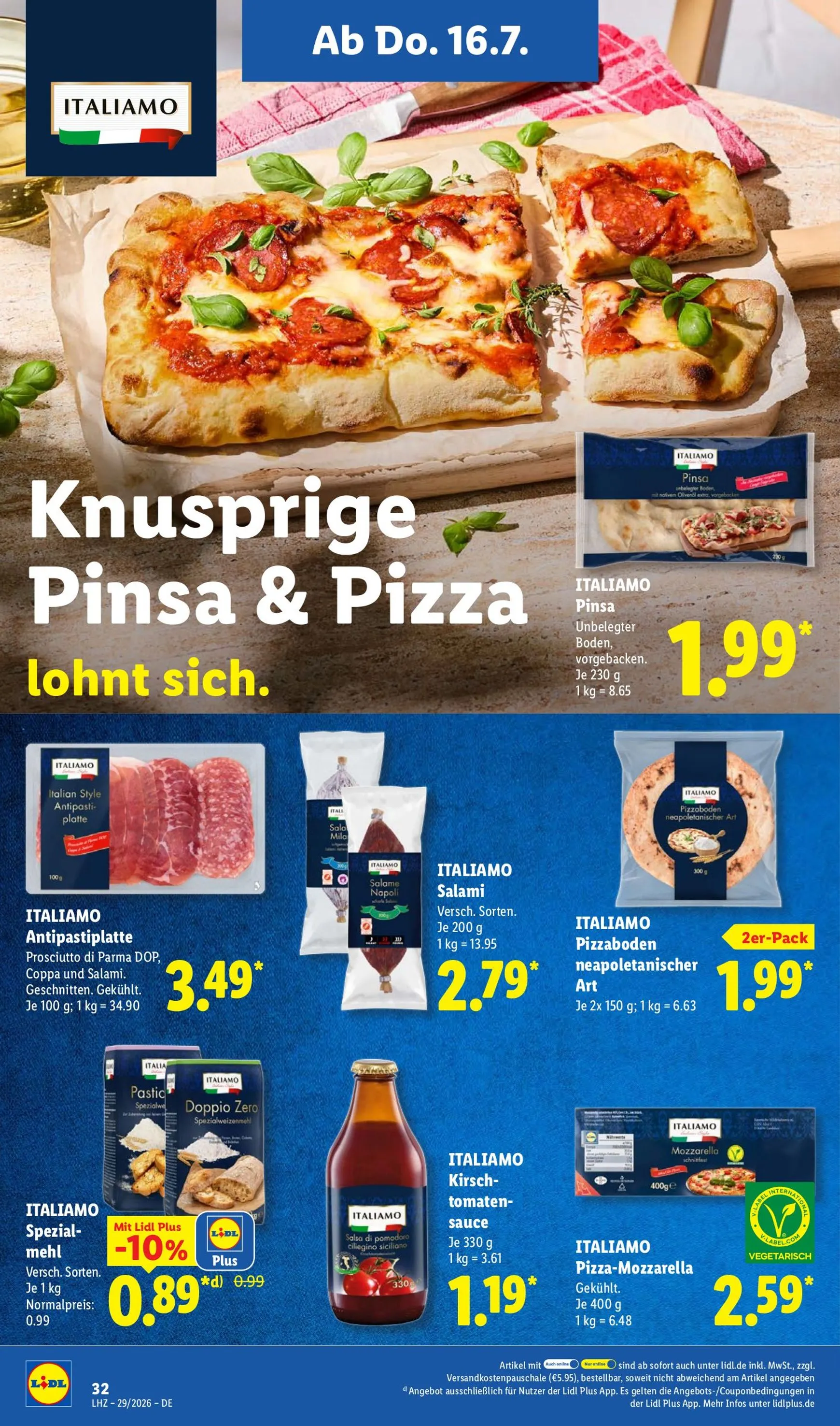 Lidl Prospekt nächste Woche – von Montag 13.07.2026 bis Samstag 18.07.2026 von 13. Juli bis 18. Juli 2026 - Prospekt seite 57
