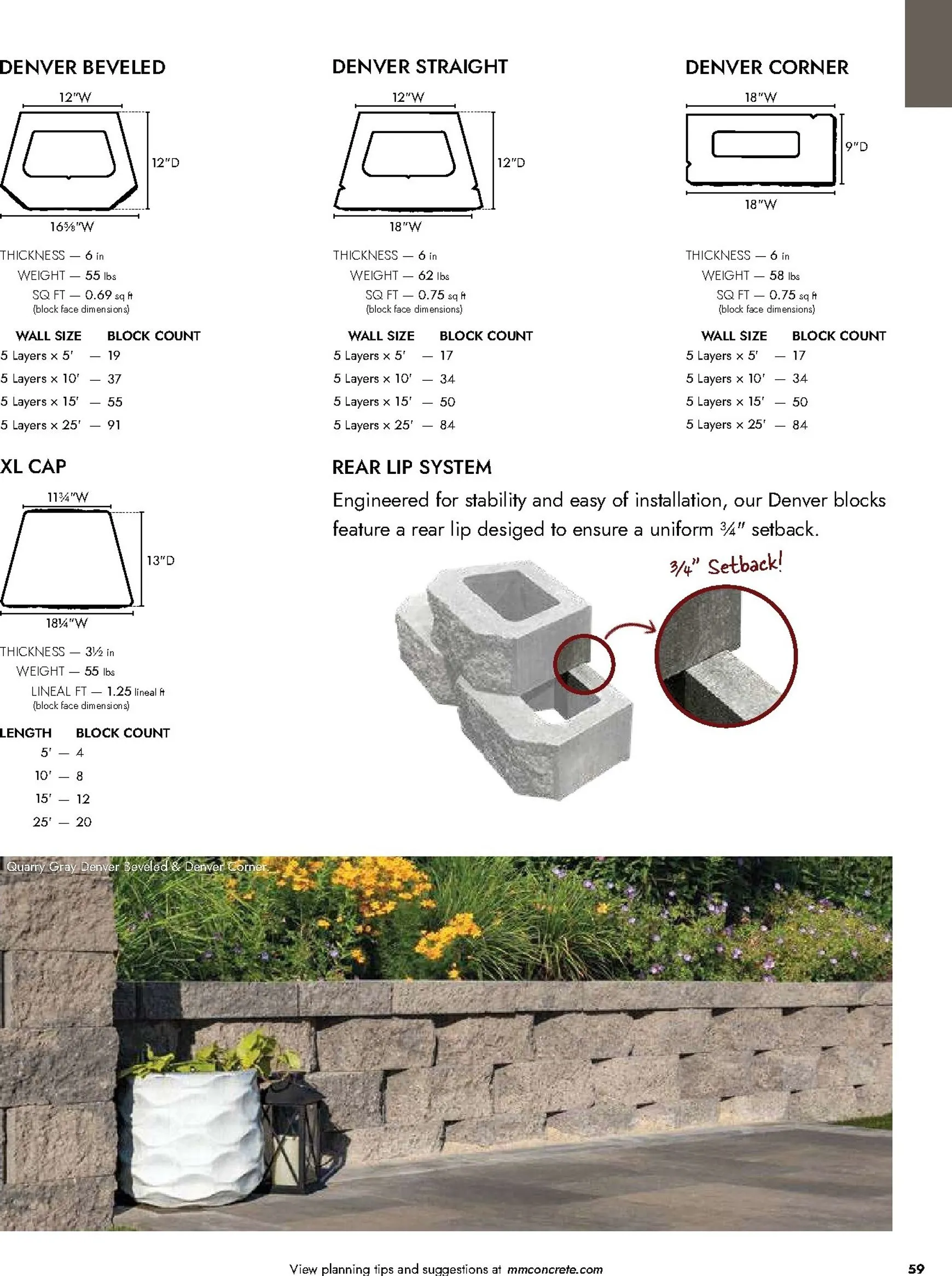 Weekly ad Current Menards - Landscape Block Catalog leaflet valid from Thursday 04/02/2026 to Thursday 12/31/2026 from April 2 to December 31 2026 - Page 60