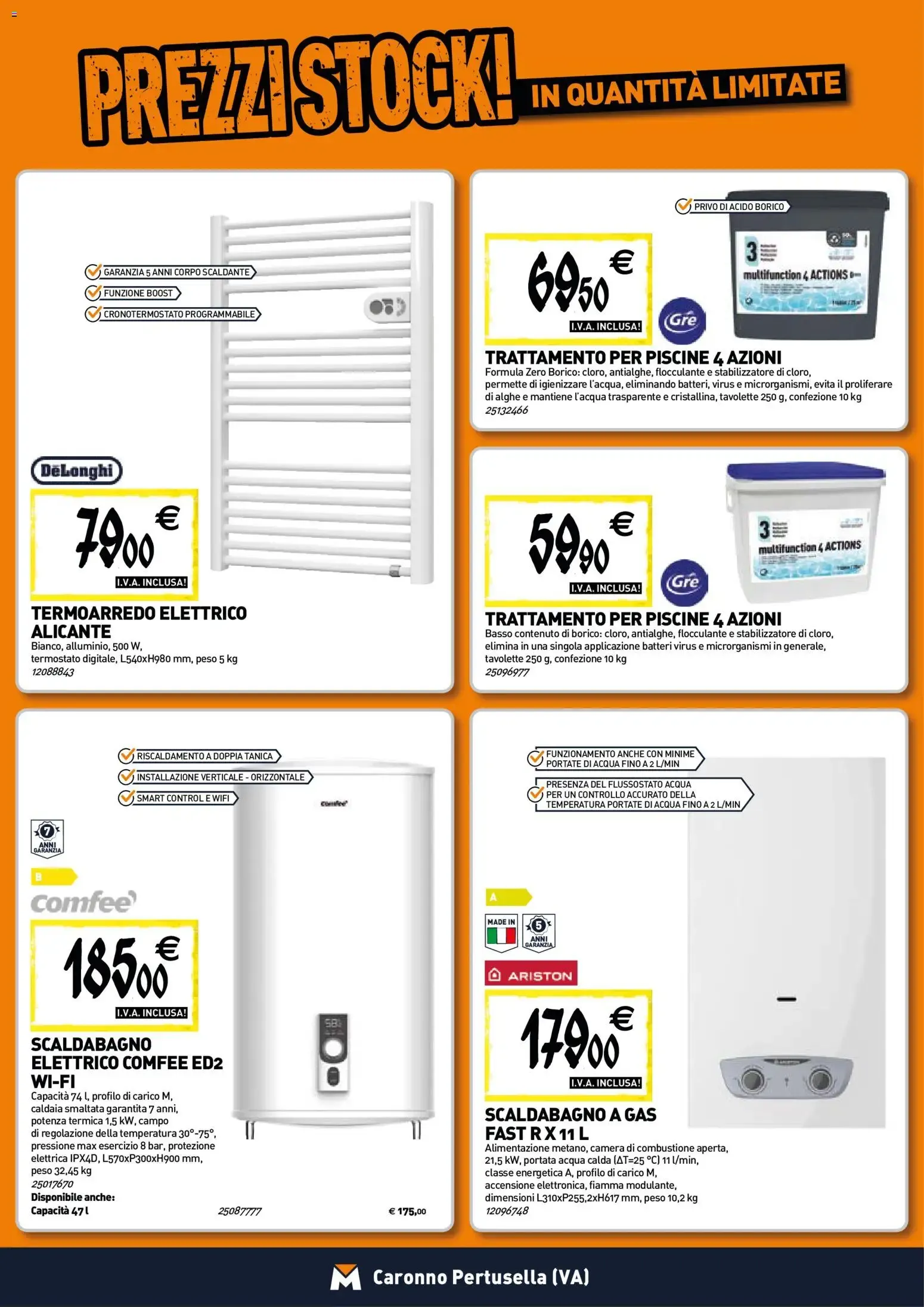 Tecnomat: Straordinari Prezzi Stock! da 25 giugno a 29 luglio di 2026 - Pagina del volantino 6