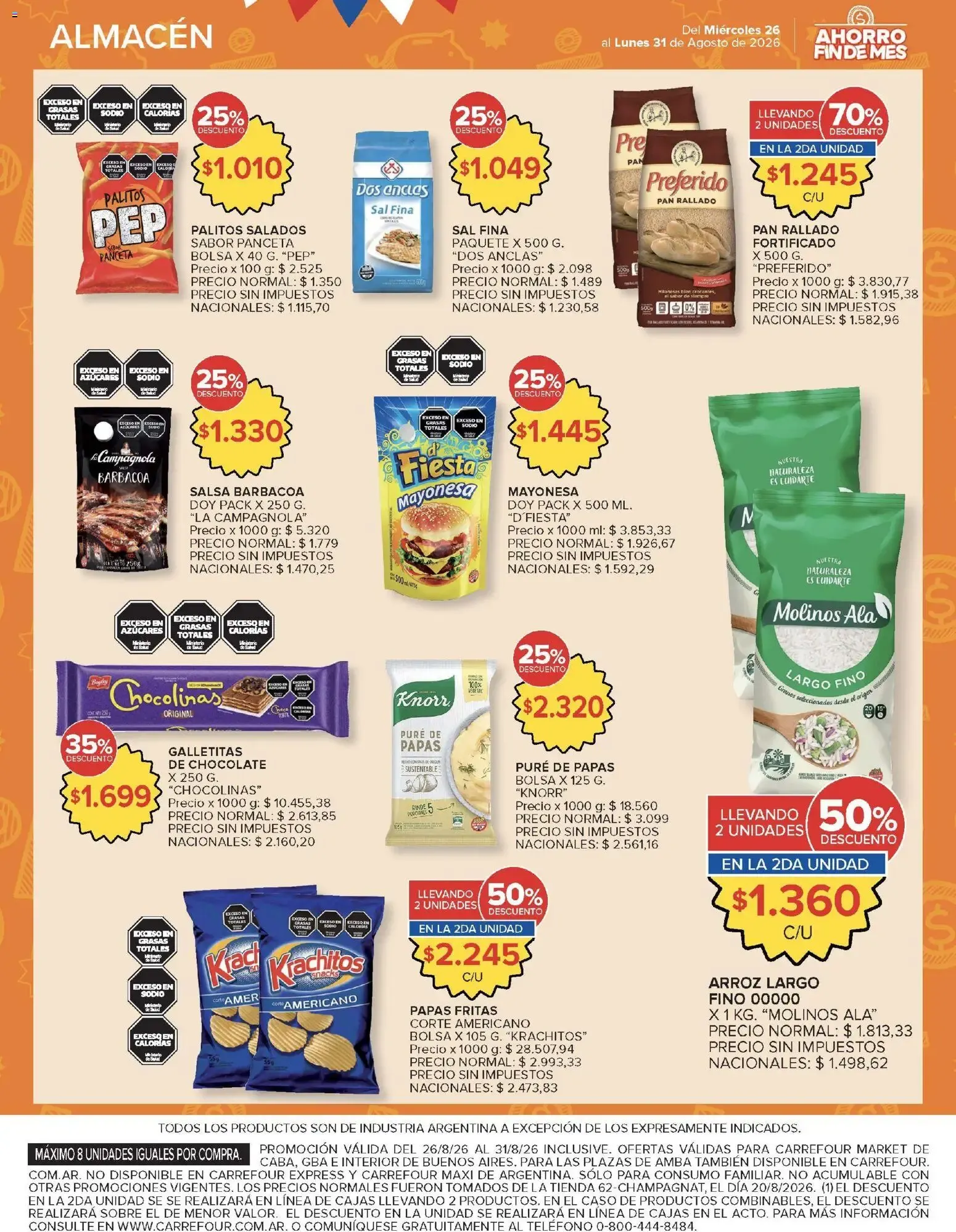 Ofertas de Carrefour ofertas || del 26/08/2026 - 31/08/2026 || Promociones 26 de agosto al 31 de agosto 2026 - Página 41 del catálogo