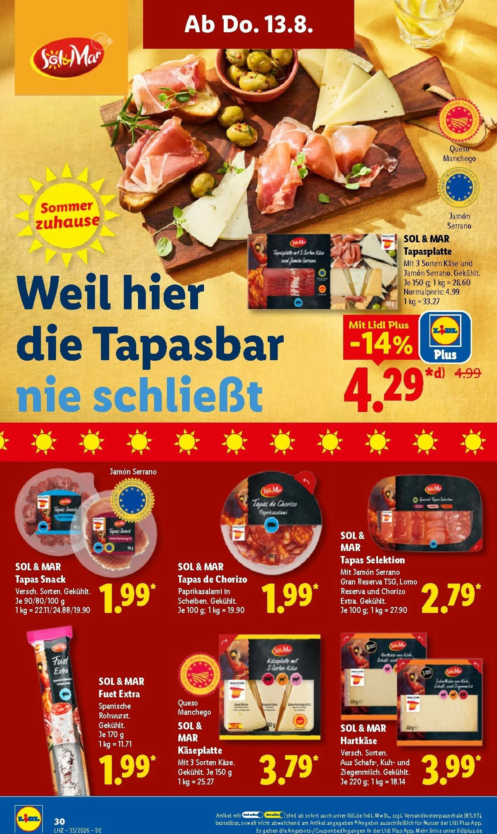 Lidl Prospekt - Ab Mo. 10.8. bis Sa. 15.8. von 10. August bis 15. August 2026 - Prospekt seite 55