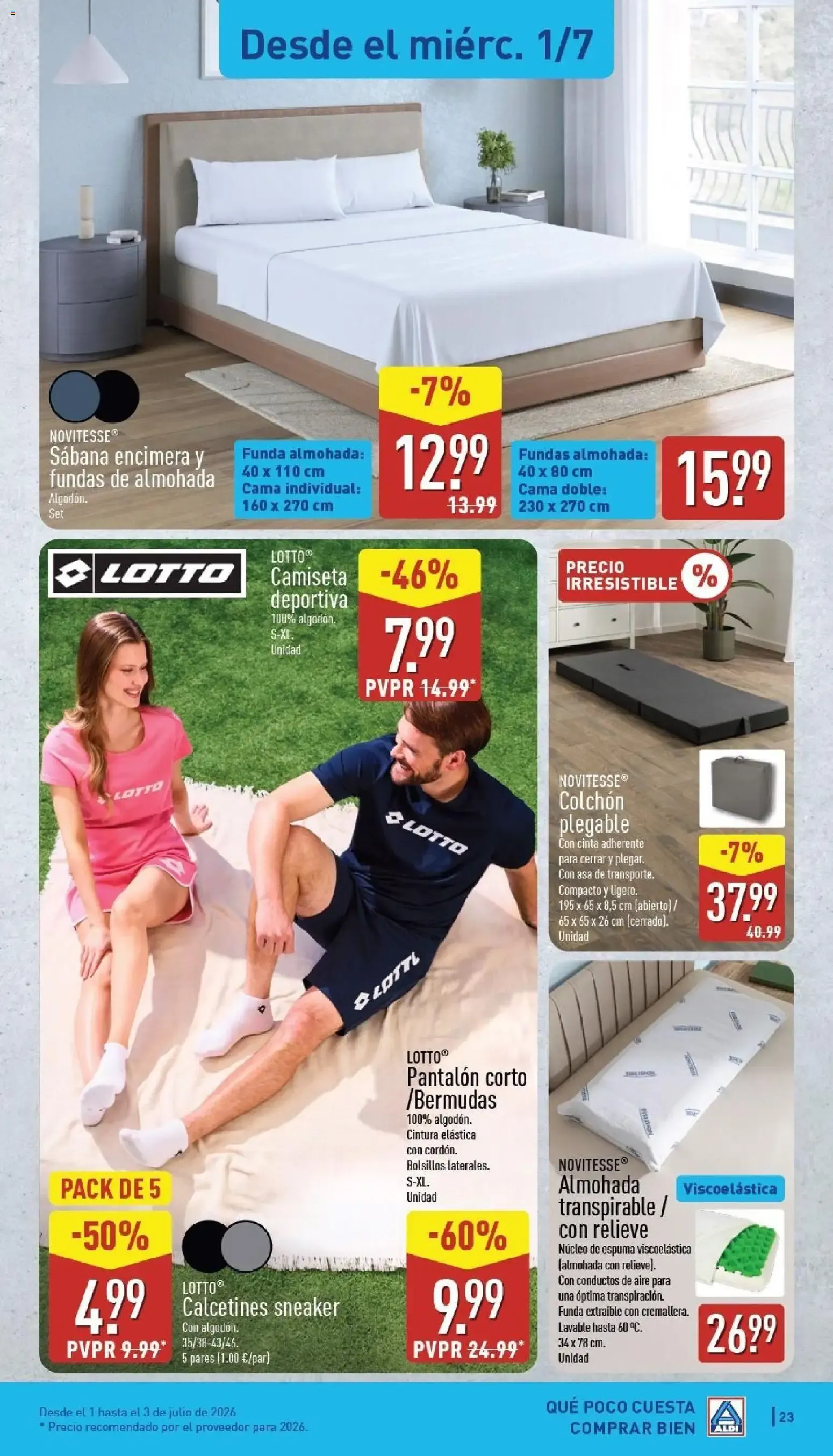 Catálogo de Aldi folleto Canarias del 29/06/2026 | Catálogo 29 de junio al 5 de julio 2026 - Página 23