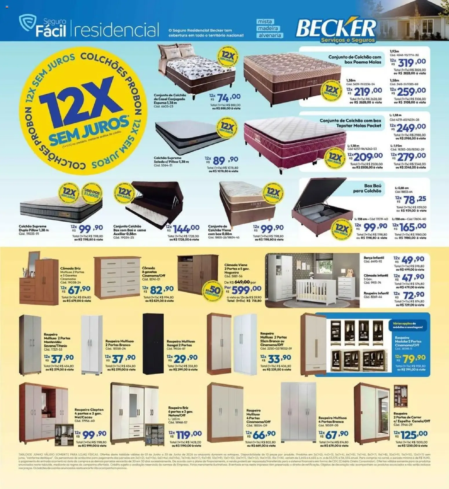 Encarte de Promoção de Aniversário 74 Anos Lojas Becker 1 de junho até 30 de junho 2026 - Pagina 15