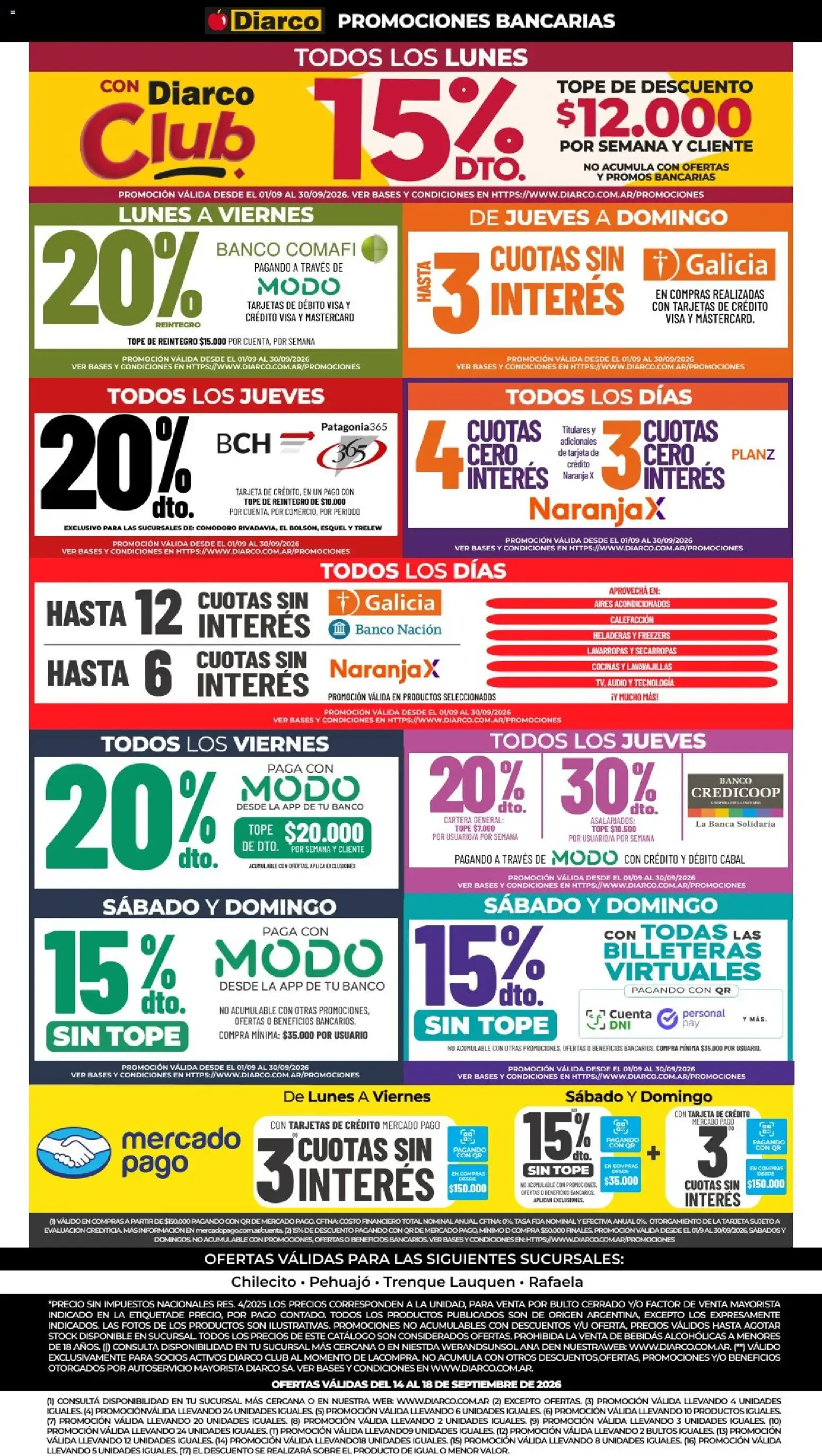Ofertas de Diarco 14 de septiembre al 18 de septiembre 2026 - Página 11 del catálogo