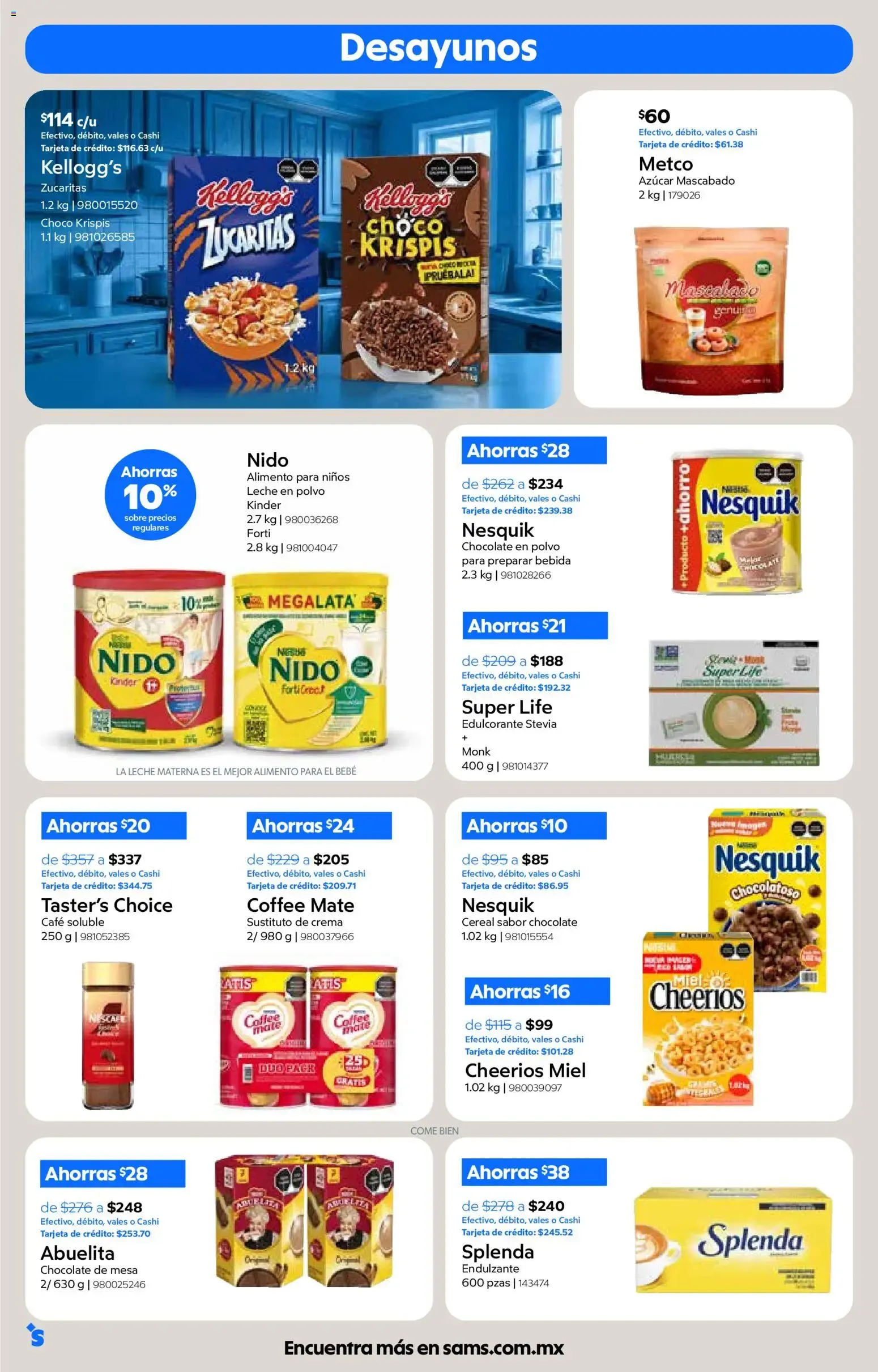 Catálogo de CUPONERA SAMS | Folleto de 01/10, Ofertas Octubre 2026 1 de octubre al 2 de noviembre 2026 - Pagina 12