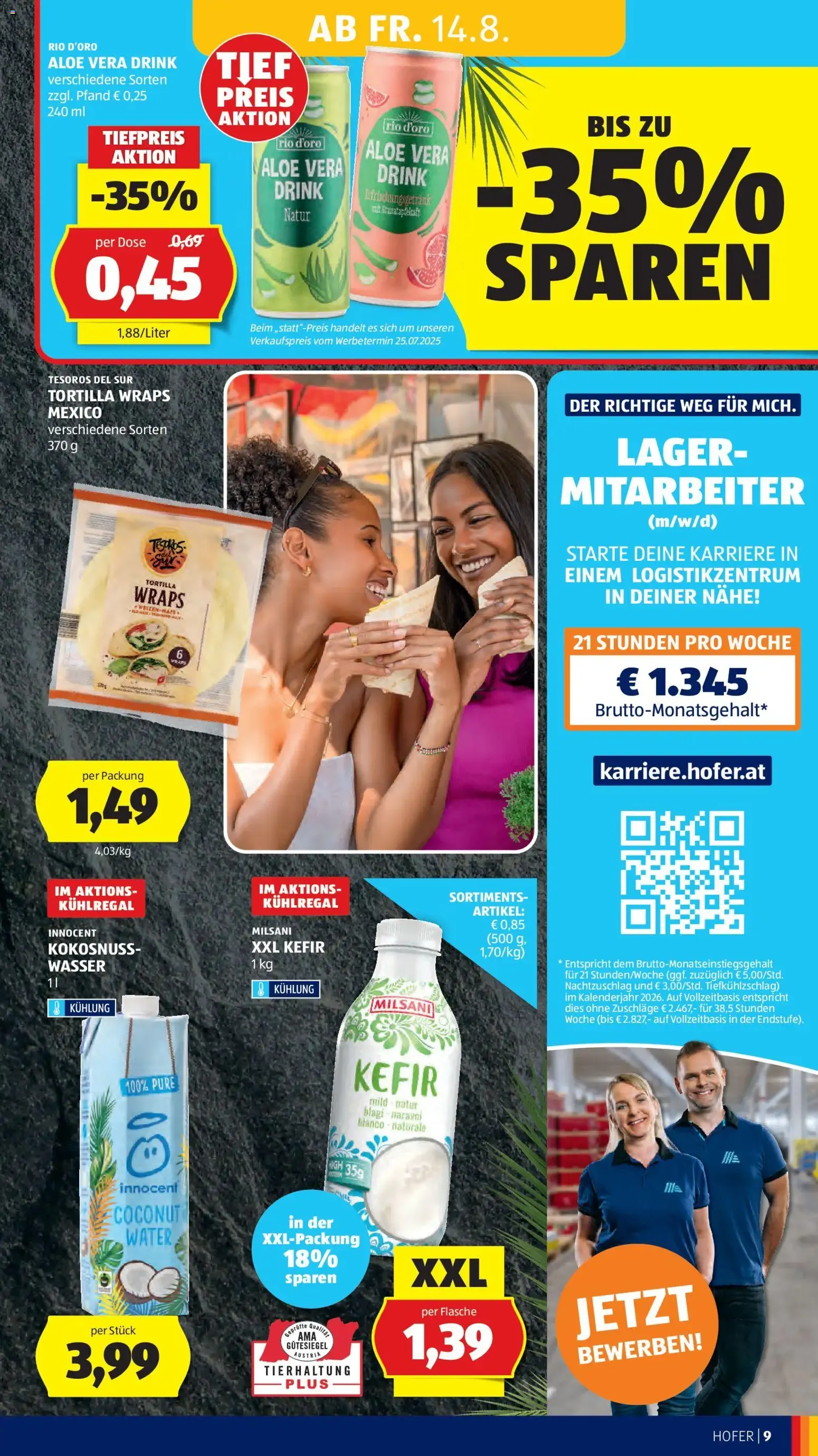 Hofer Flugblatt del 12 al 20 de Agosto - Gran Final de Parrillada y Ofertas von 12. August bis 20. August 2026 - Flugblätt seite  19