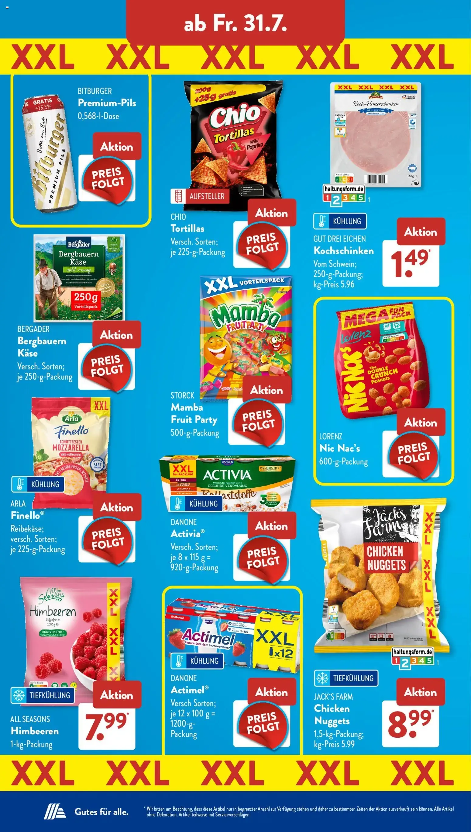 ALDI SÜD Tiefpreis-Highlight: Küchen-Hits & más von 27. Juli bis 1. August 2026 - Prospekt seite 11