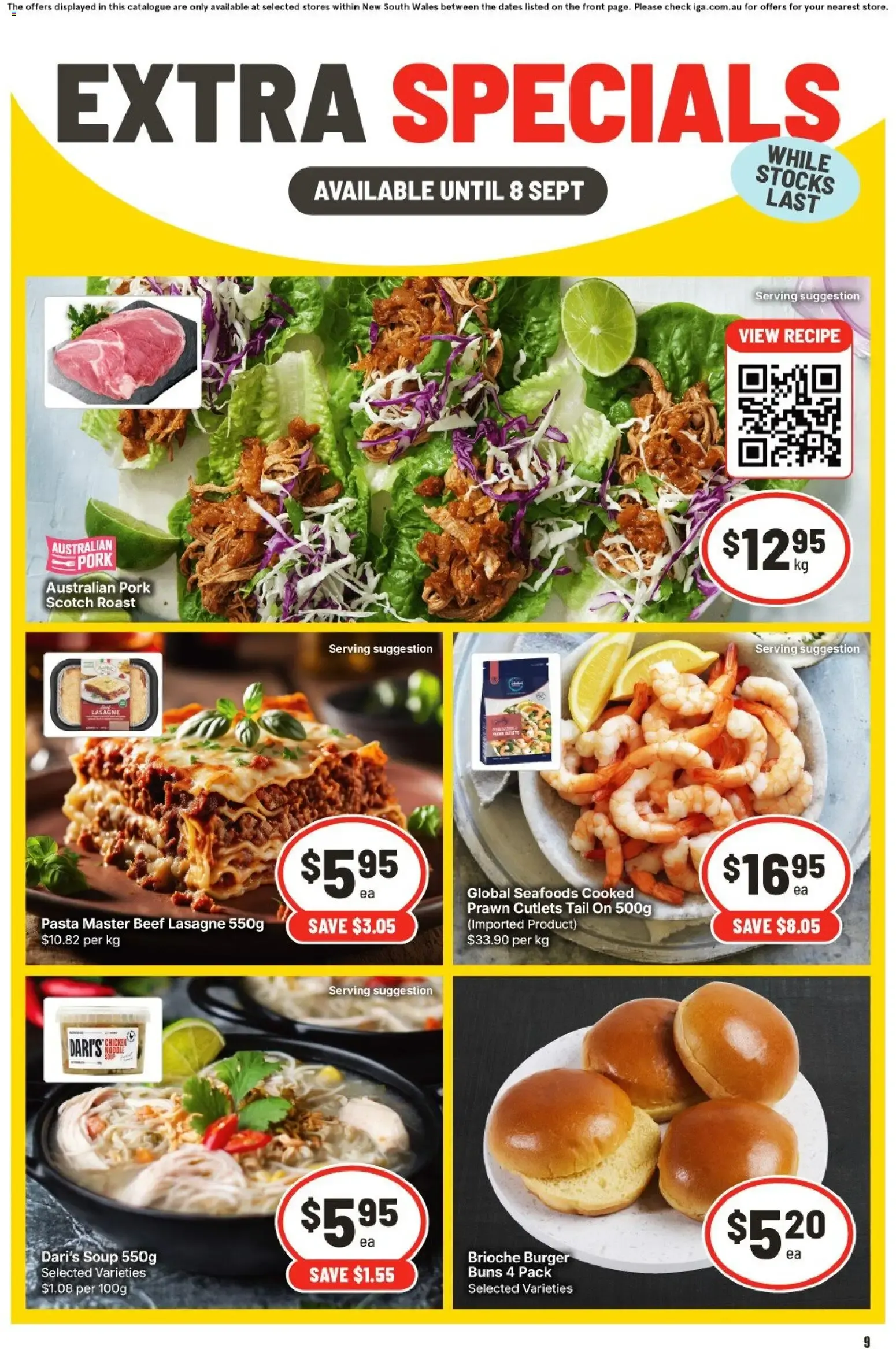 IGA catalogue valid from 26/08/2026 > Online Australia - Catalogue valid from 26 August to 1 September 2026 - page 9
