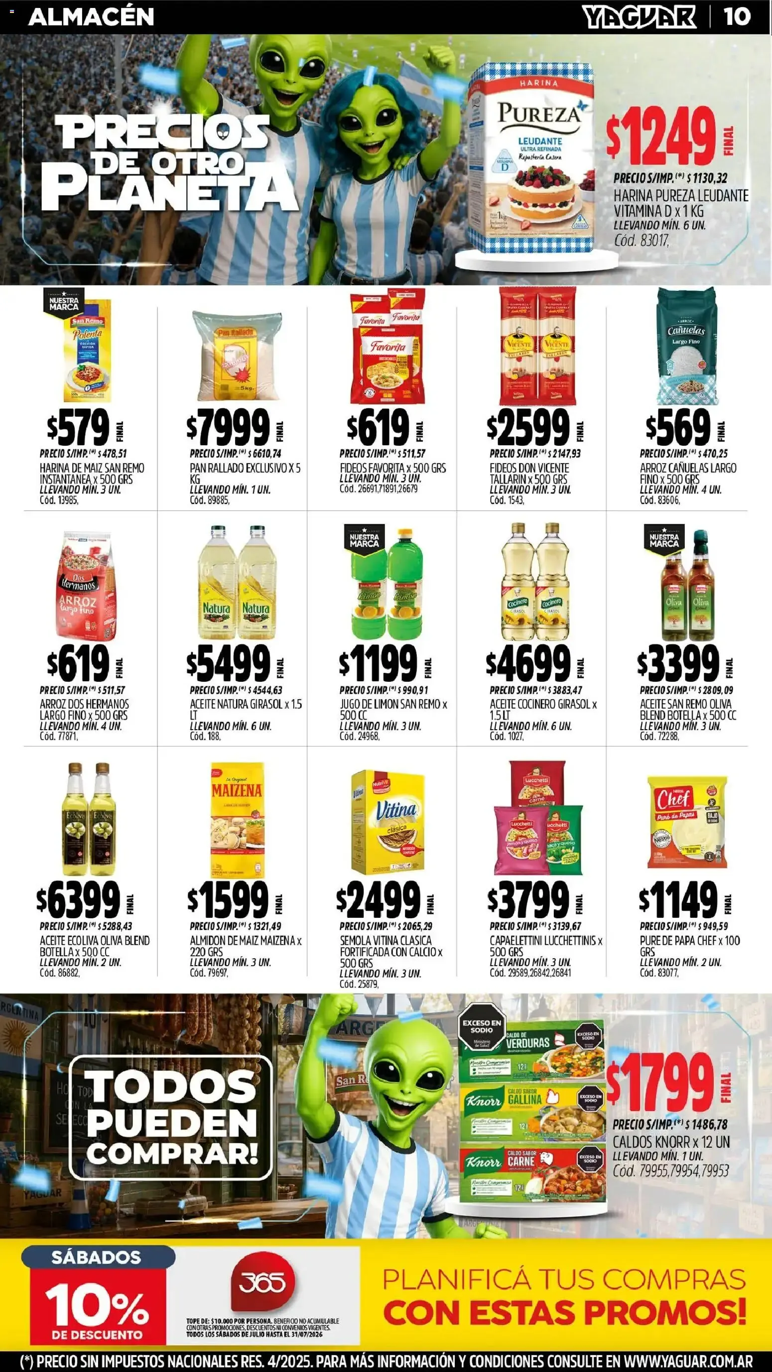 Ofertas de Yaguar - Oferta Semanal Misiones del 29/06/2026 - 05/07/2026 29 de junio al 5 de julio 2026 - Página 11 del catálogo