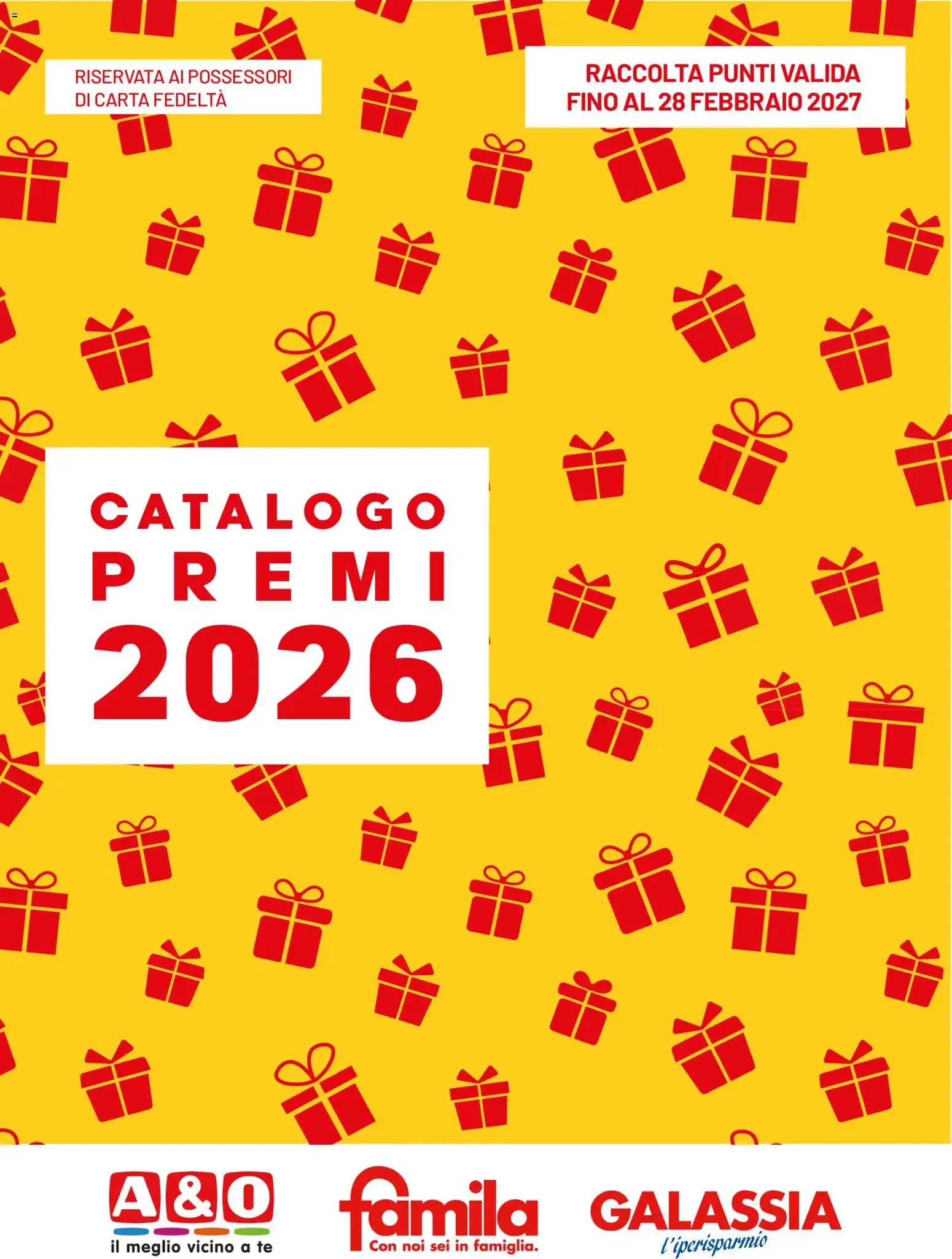 Catalogo Premi 2026 da 6 ottobre a 28 febbraio di 2027 - Pagina del volantino 1