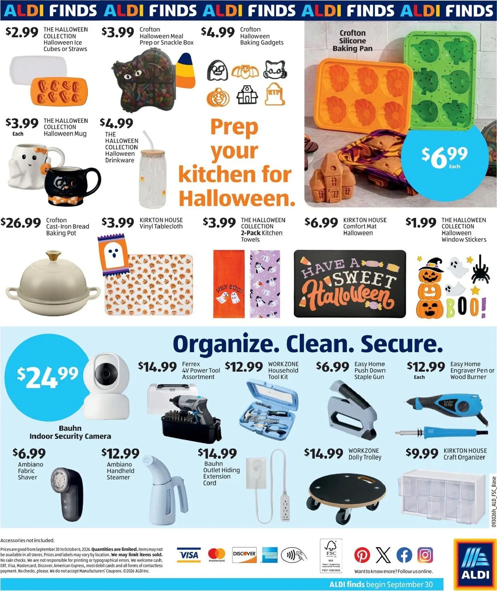 Weekly ad ALDI - Sneak Peek flyer for next week from Wednesday 09/30/2026 to Tuesday 10/06/2026 from September 30 to October 6 2026 - Page 2