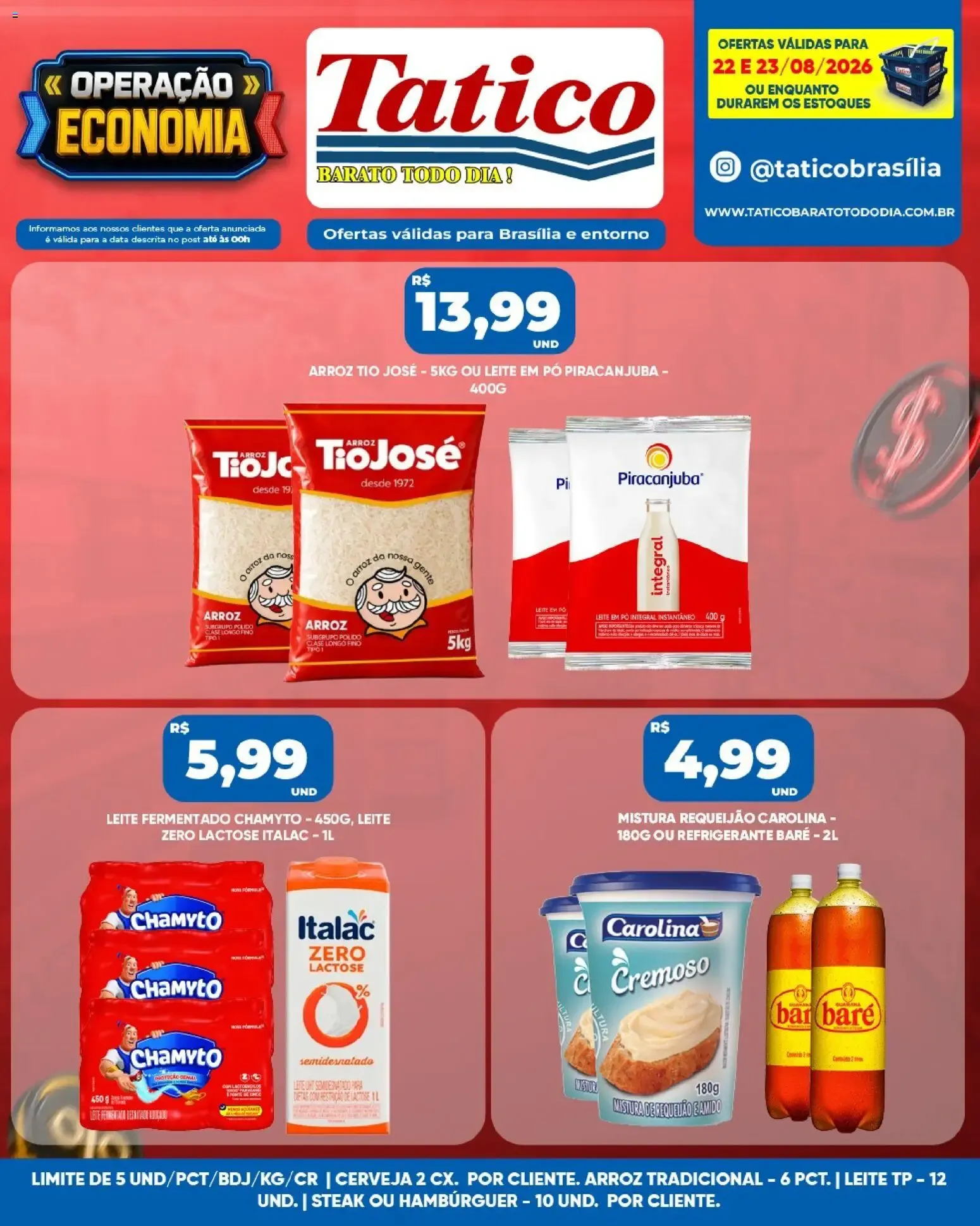 Encarte de Tatico - Operação Economia 22 de agosto até 23 de agosto 2026 - Pagina 5