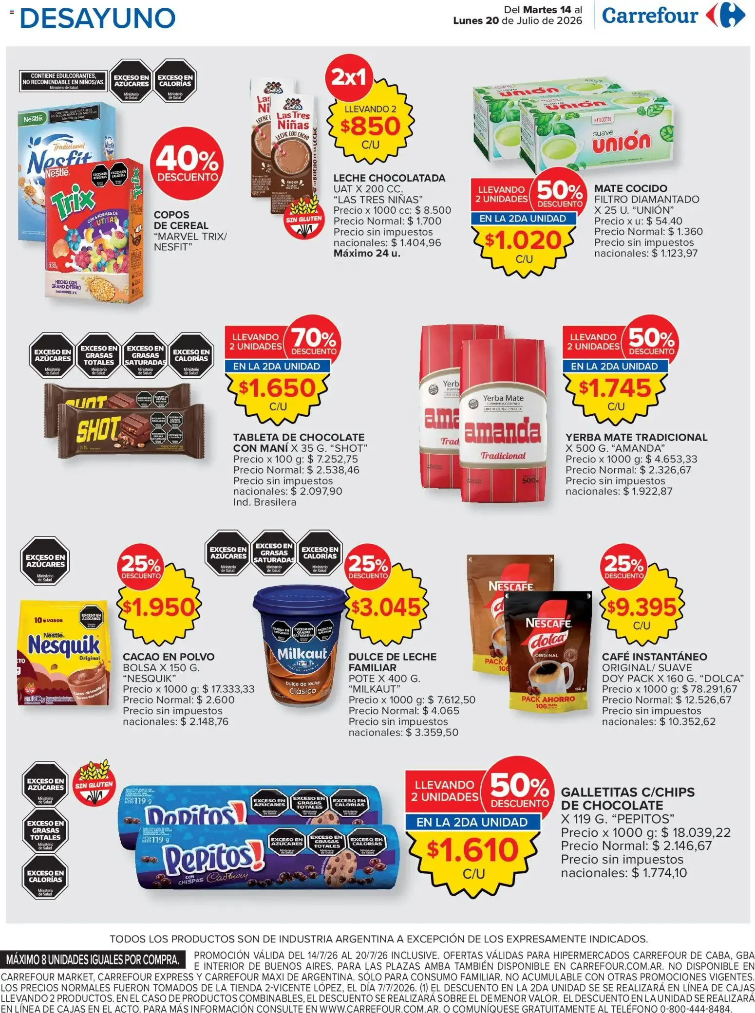 Ofertas de Carrefour ofertas || del 14/07/2026 - 21/07/2026 || Promociones 14 de julio al 20 de julio 2026 - Página 9 del catálogo