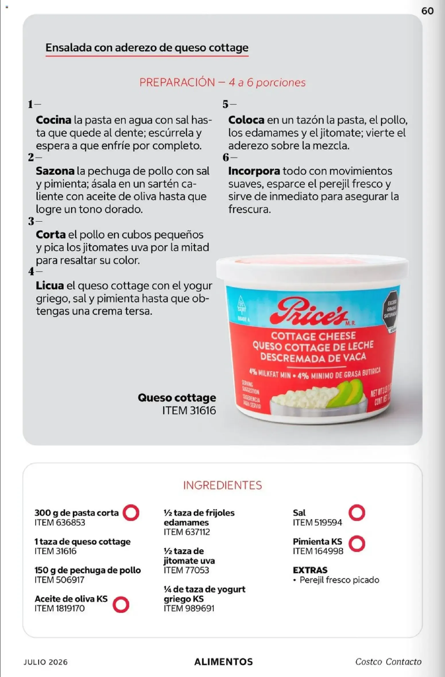 Catálogo de Revista digital Contacto Costco: 50 años 1 de julio al 31 de julio 2026 - Pagina 60