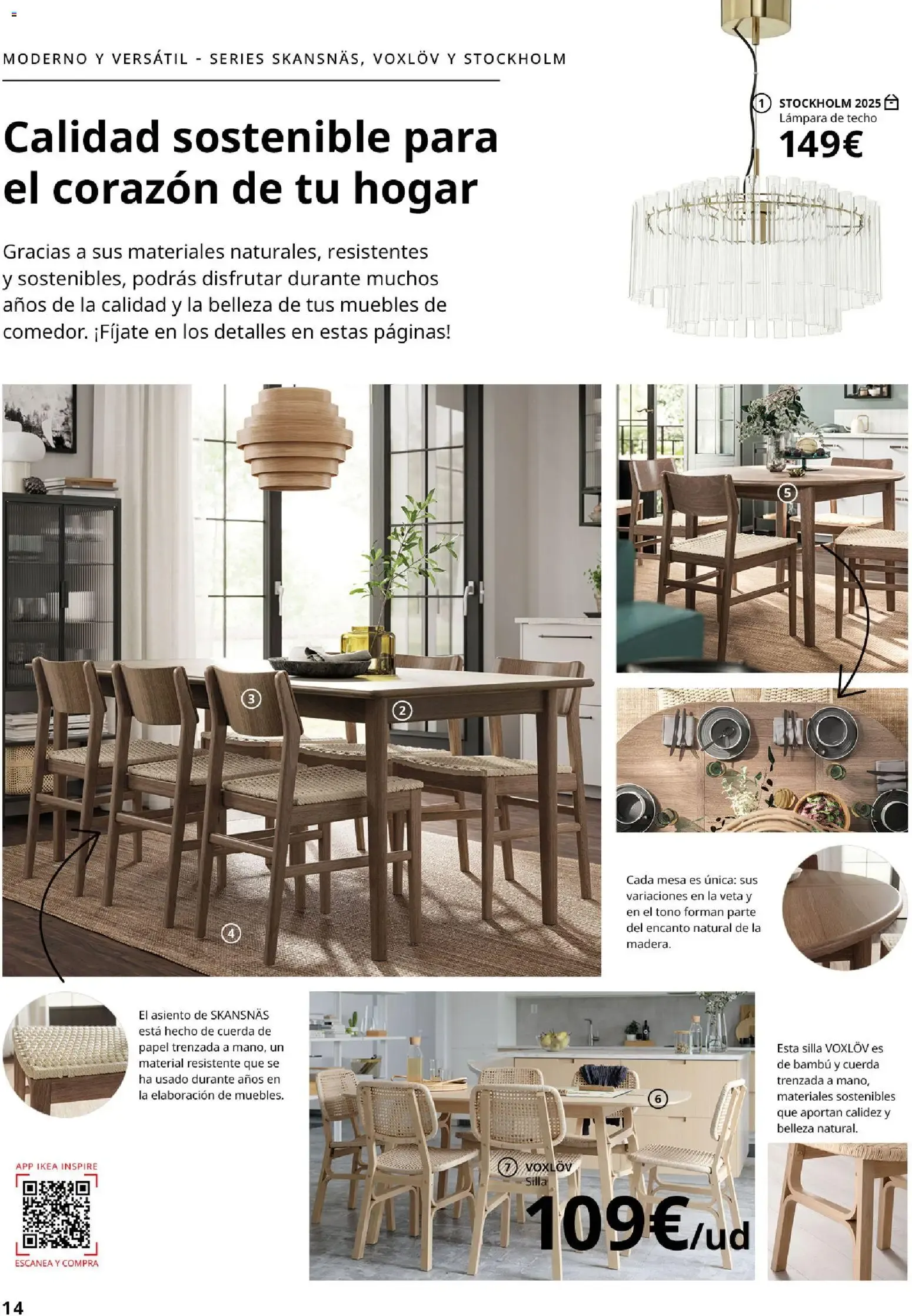 Catálogo de IKEA Comedores 6 de marzo al 31 de agosto 2026 - Página 12