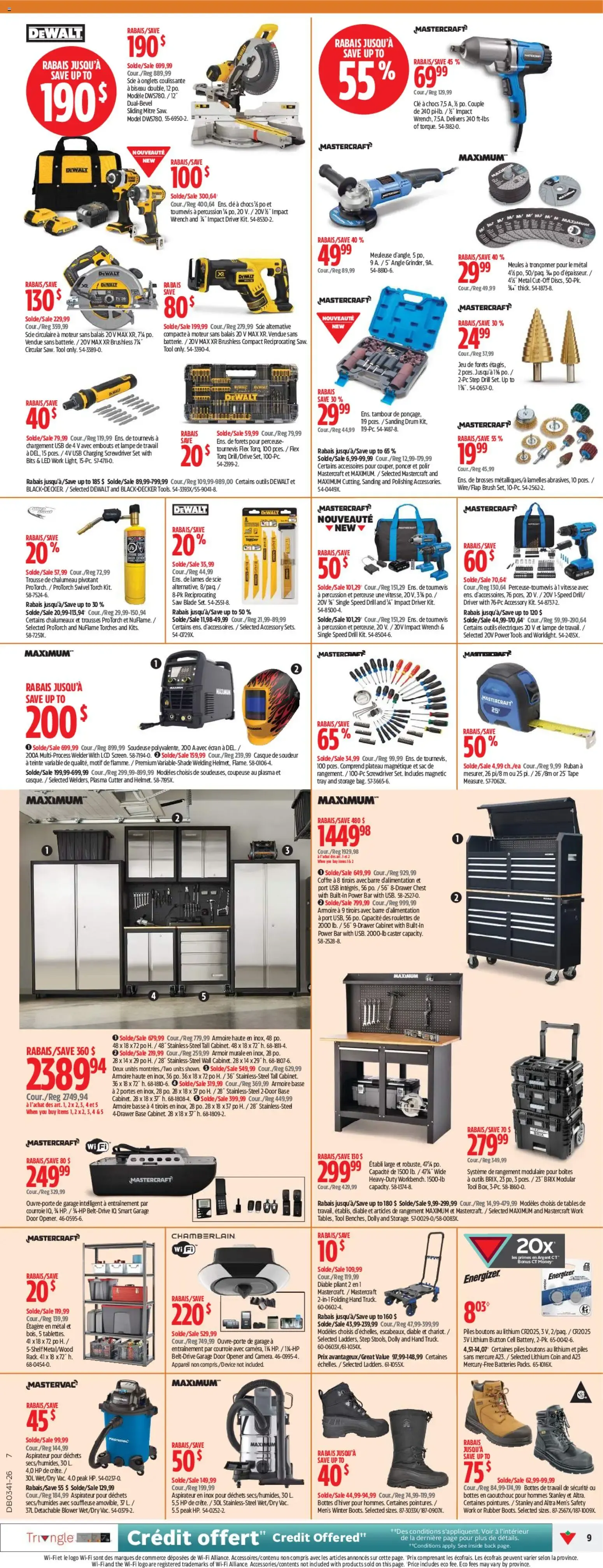 SUPER SOLDE DE L'AUTOMNE from October 8 to October 14 2026 - flyer page 9