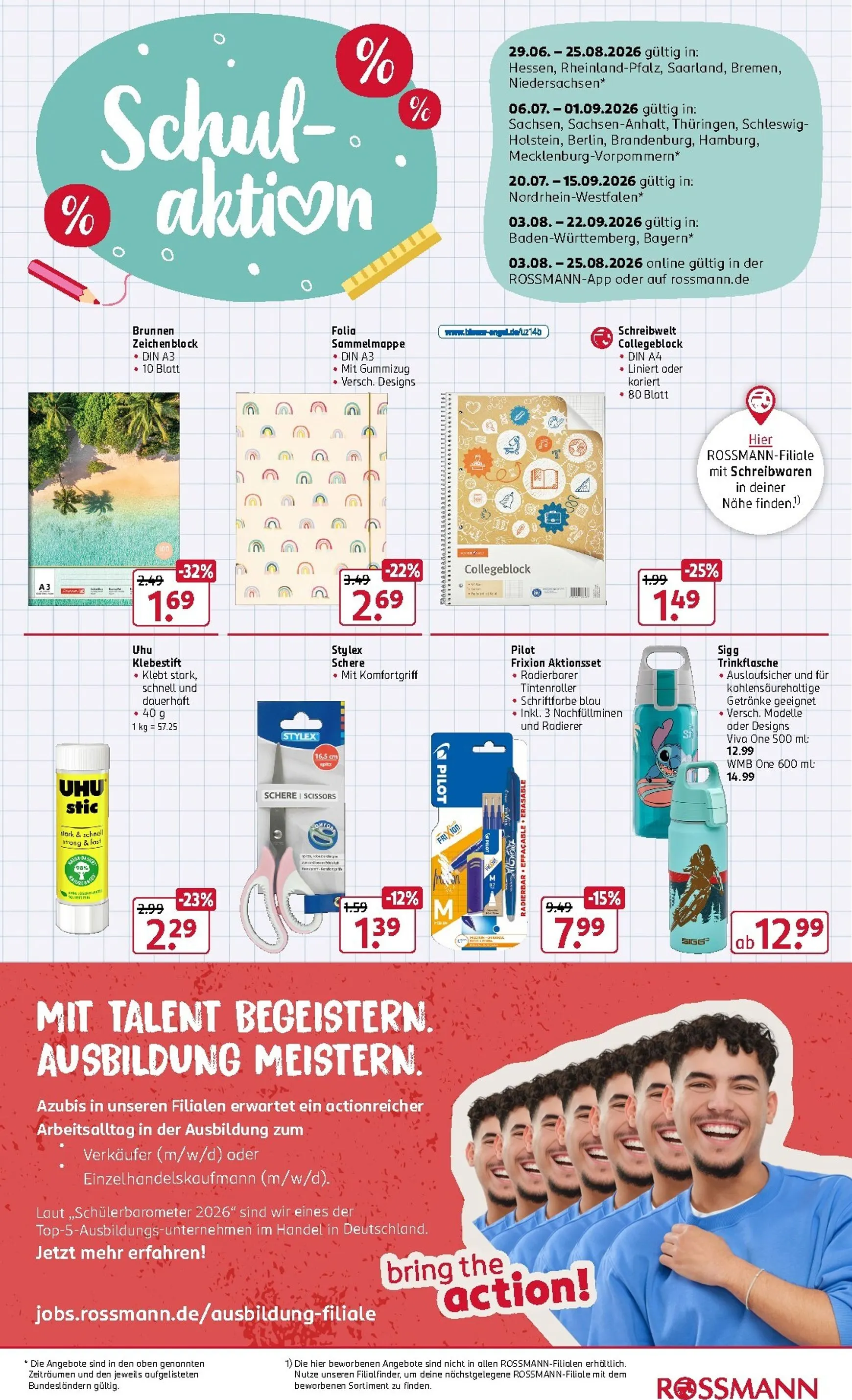ROSSMANN - Schul-aktion und Spielwaren Angebote von 29. Juni bis 25. August 2026 - Prospekt seite 16