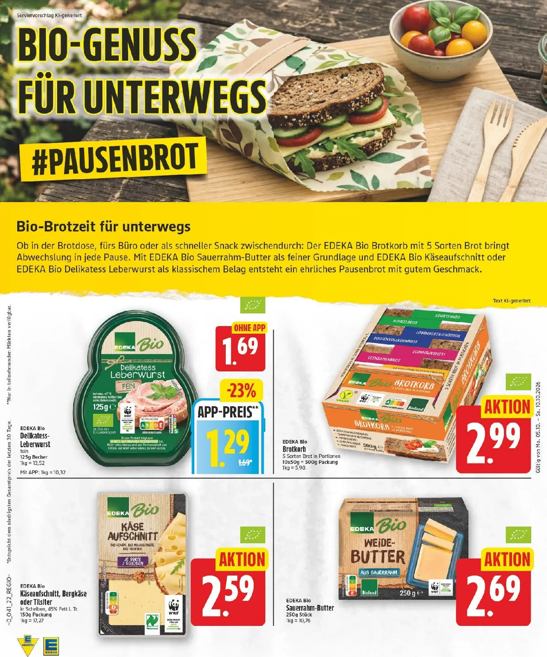 Edeka Prospekt nächste Woche – von Montag 05.10.2026 bis Samstag 10.10.2026 von 5. Oktober bis 10. Oktober 2026 - Prospekt seite 22