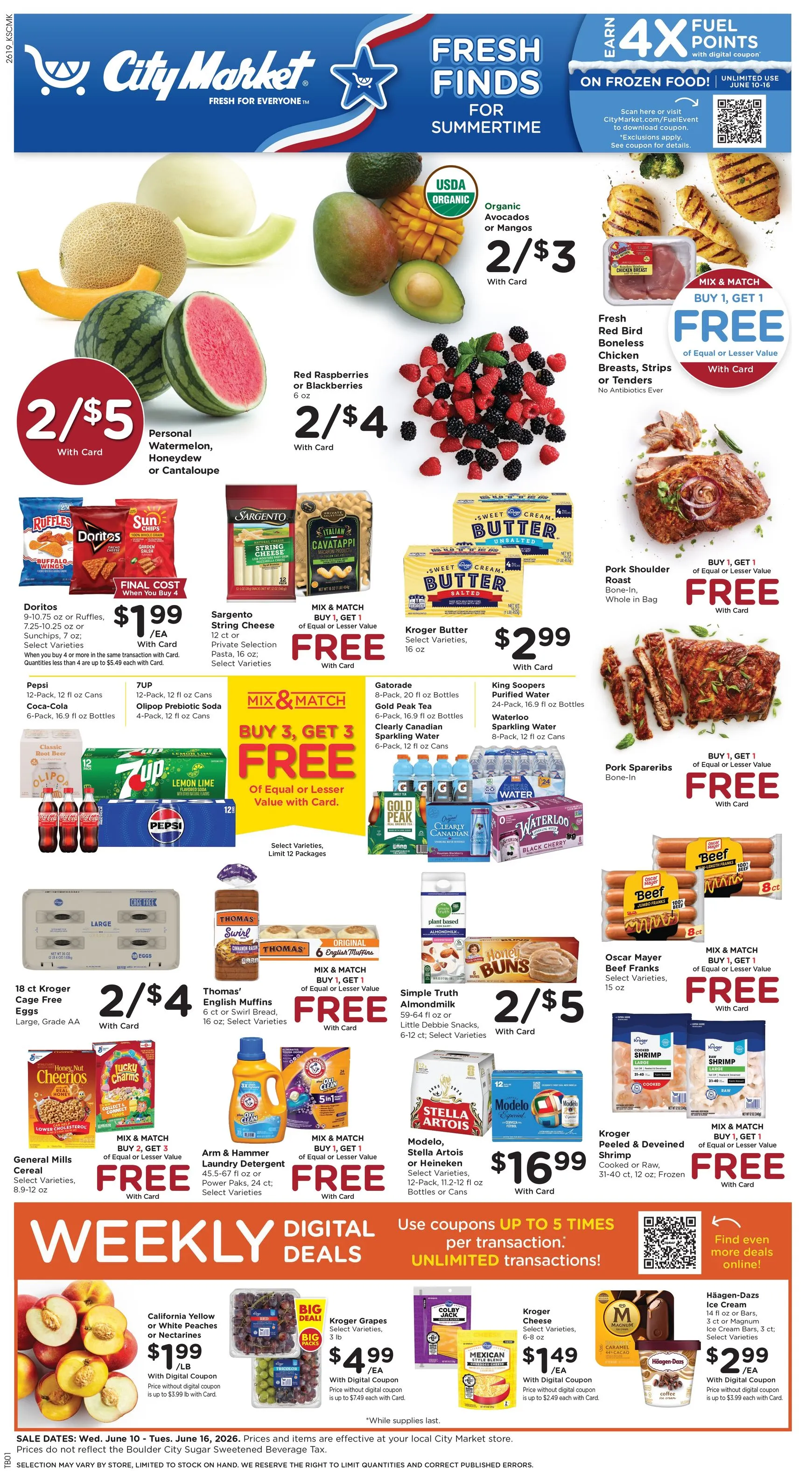 Weekly ad Future City Market flyer valid from Wednesday 06/10/2026 to Tuesday 06/16/2026 from June 10 to June 16 2026 - Page 1