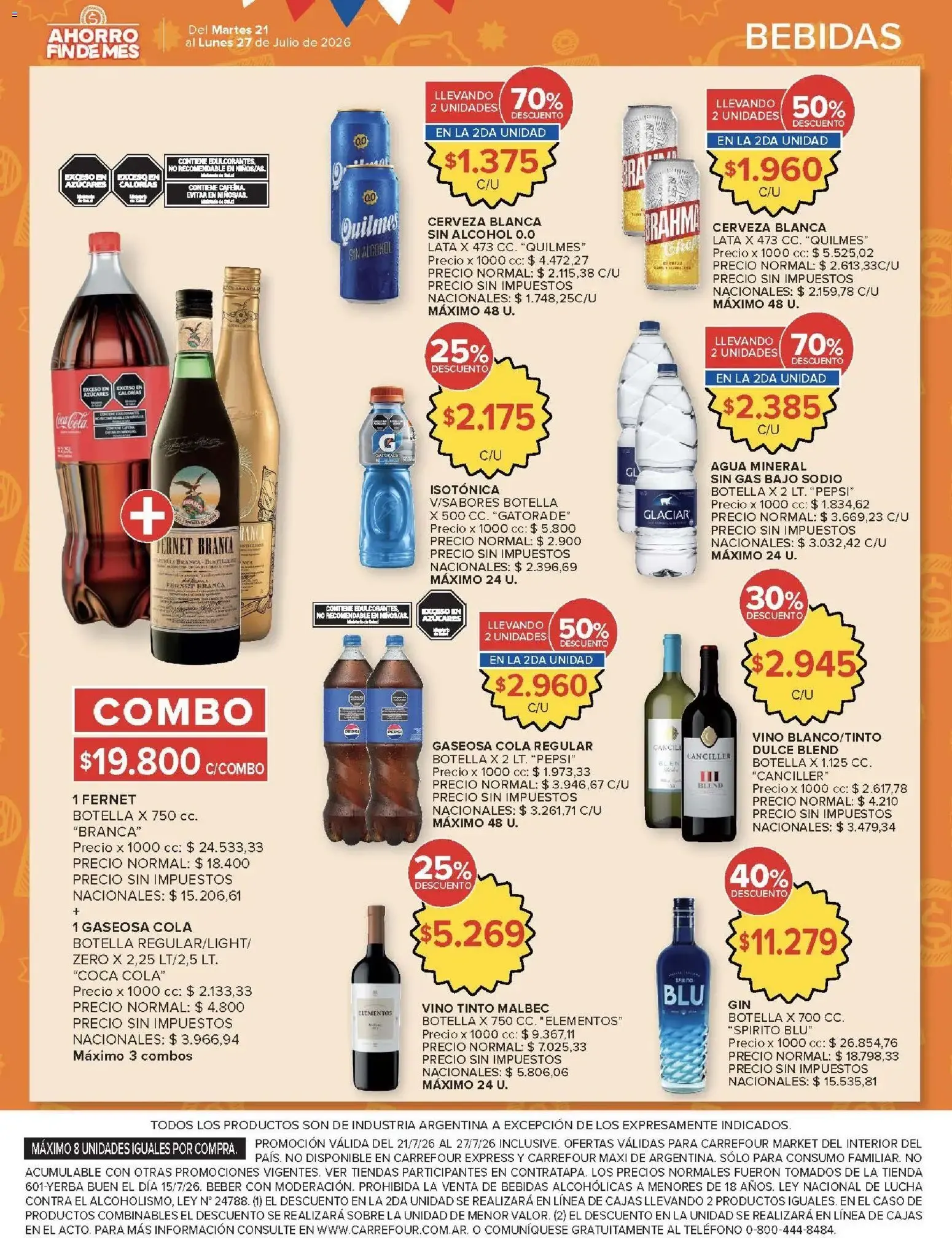 Ofertas de Carrefour Market - Ahorro Fin de Mes 21 de julio al 27 de julio 2026 - Página 10 del catálogo