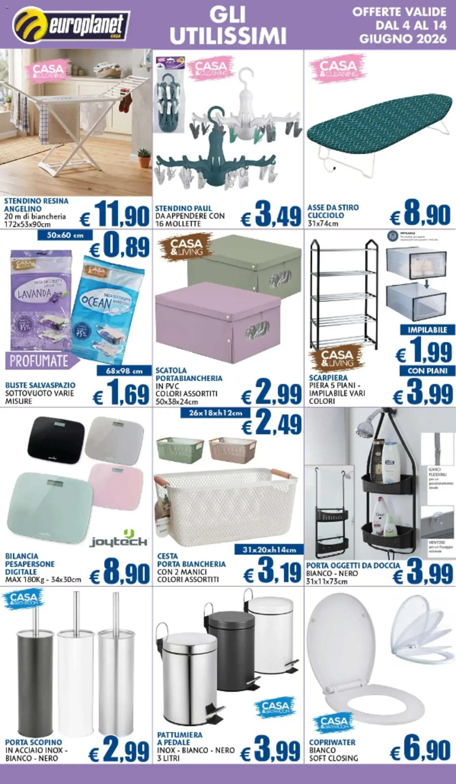 Nuovo Europlanet Casa volantino dal 04/06/2026 > offerte anteprima 🛍️ da 4 giugno a 14 giugno di 2026 - Pagina del volantino 9