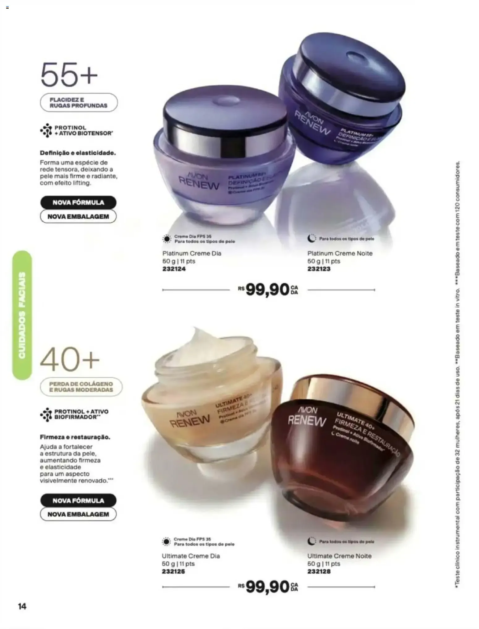 Encarte de Revista Avon - Chegou Renew Menopro - Ciclo 16/2026 12 de outubro até 2 de novembro 2026 - Pagina 14