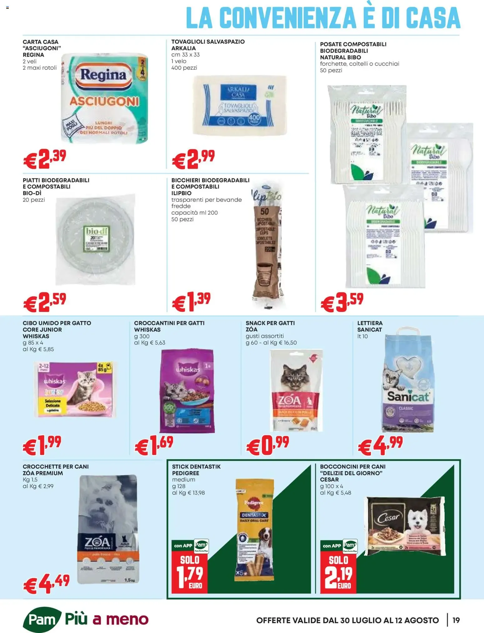 Nuovo PAM volantino Occasioni Extra dal 30/07/2026 > offerte anteprima 🛍️ da 30 luglio a 12 agosto di 2026 - Pagina del volantino 19