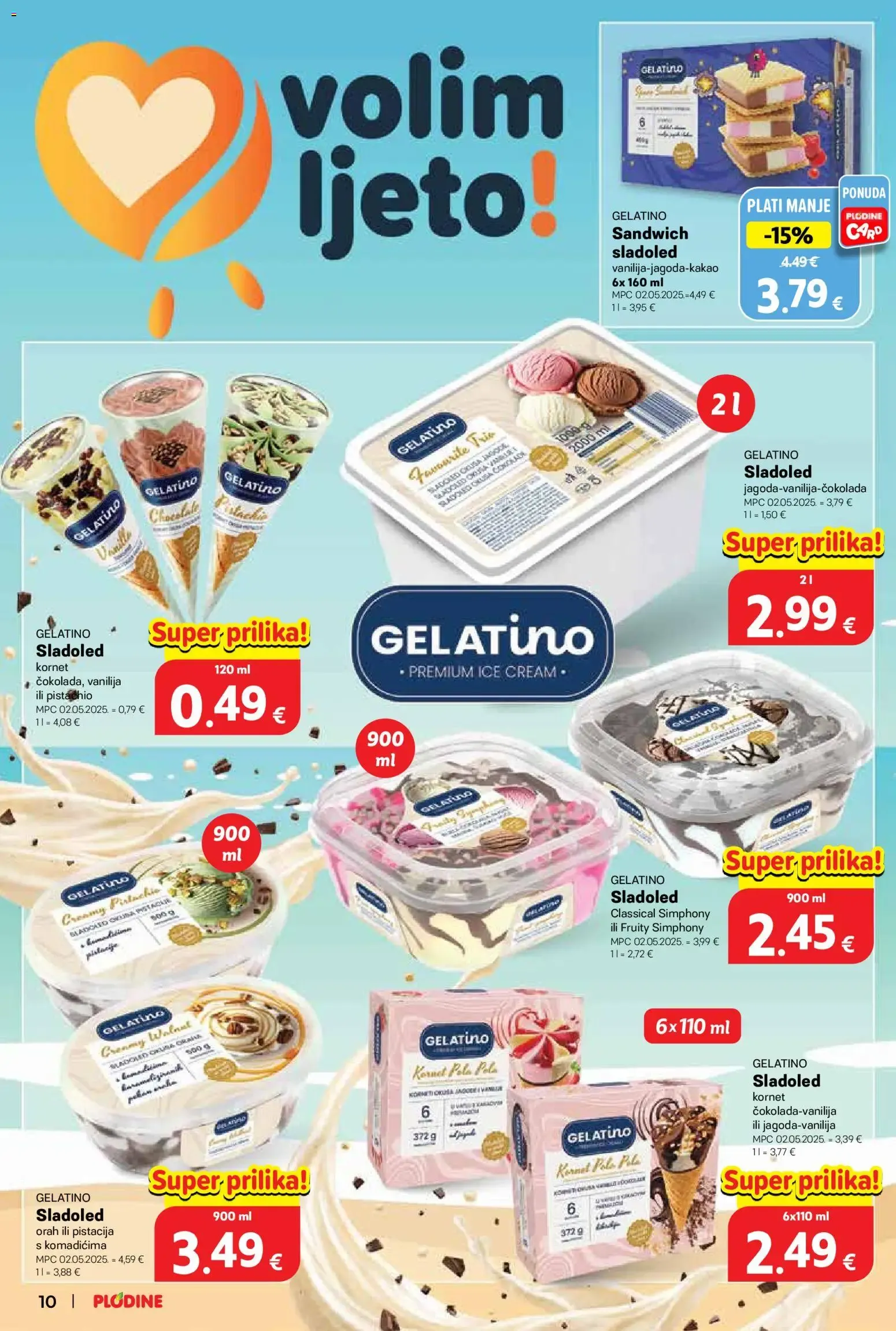 Katalog Plodine - Uvijek od akcije od 15. srpnja do 21. srpnja 2026. - Pregled Stranica 10