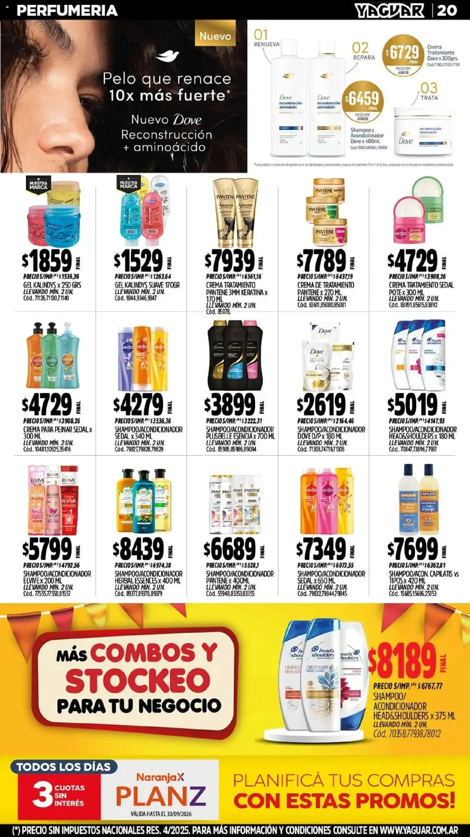 Ofertas de Mayorista Yaguar - Mes del Almacenero - P. Chacabuco 21 de septiembre al 27 de septiembre 2026 - Página 20 del catálogo