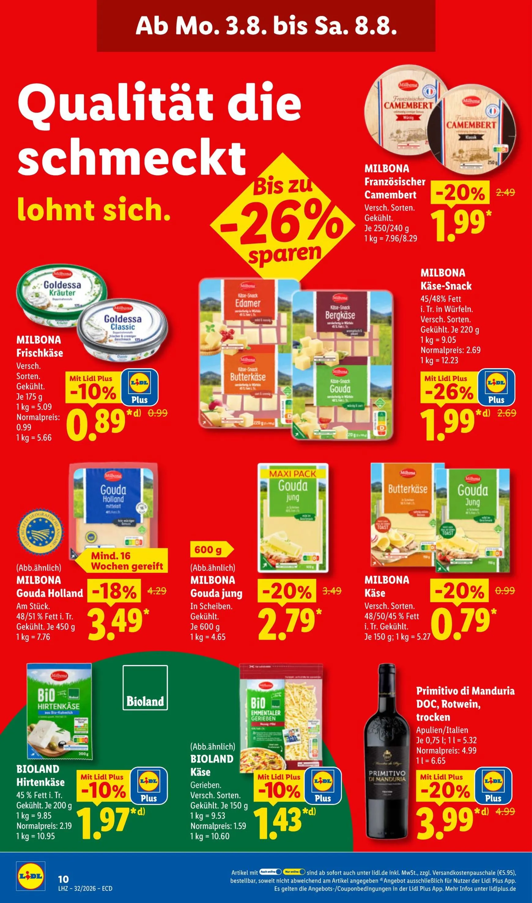 Lidl Prospekt nächste Woche – von Montag 03.08.2026 bis Samstag 08.08.2026 von 3. August bis 8. August 2026 - Prospekt seite 27