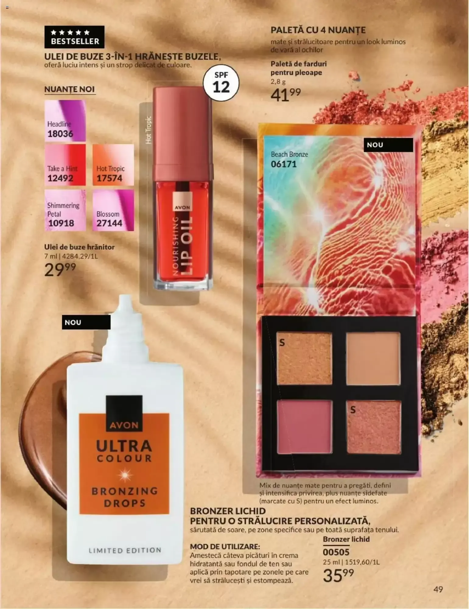 Catalog Avon | Campania 08/2026: Ruj Velvety Mousse de la 1 august până la 31 august 2026 - Revista Pagina 49
