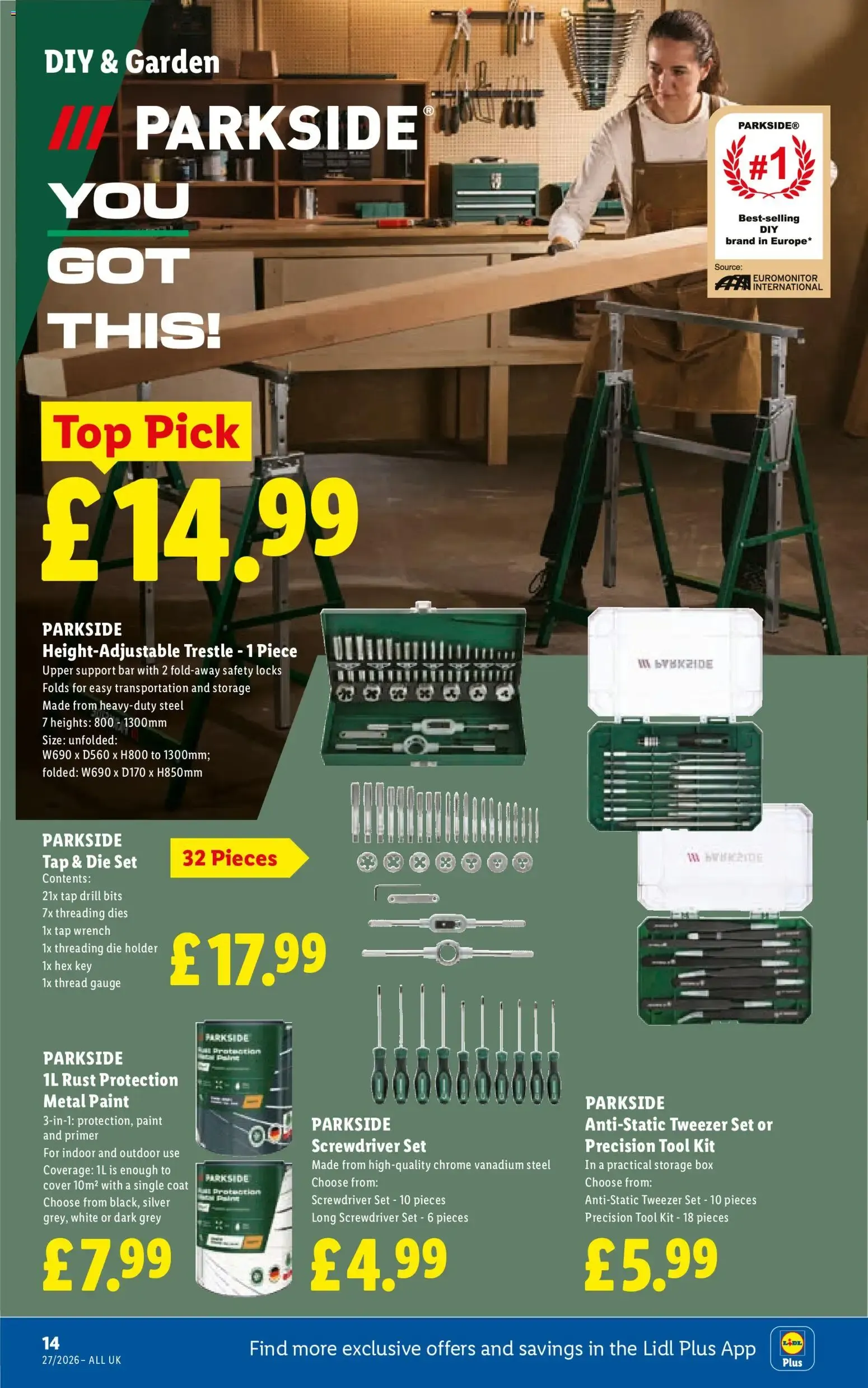 Lidl: More to Value. from 2 July to 8 July 2026 - Catalogue Page 14