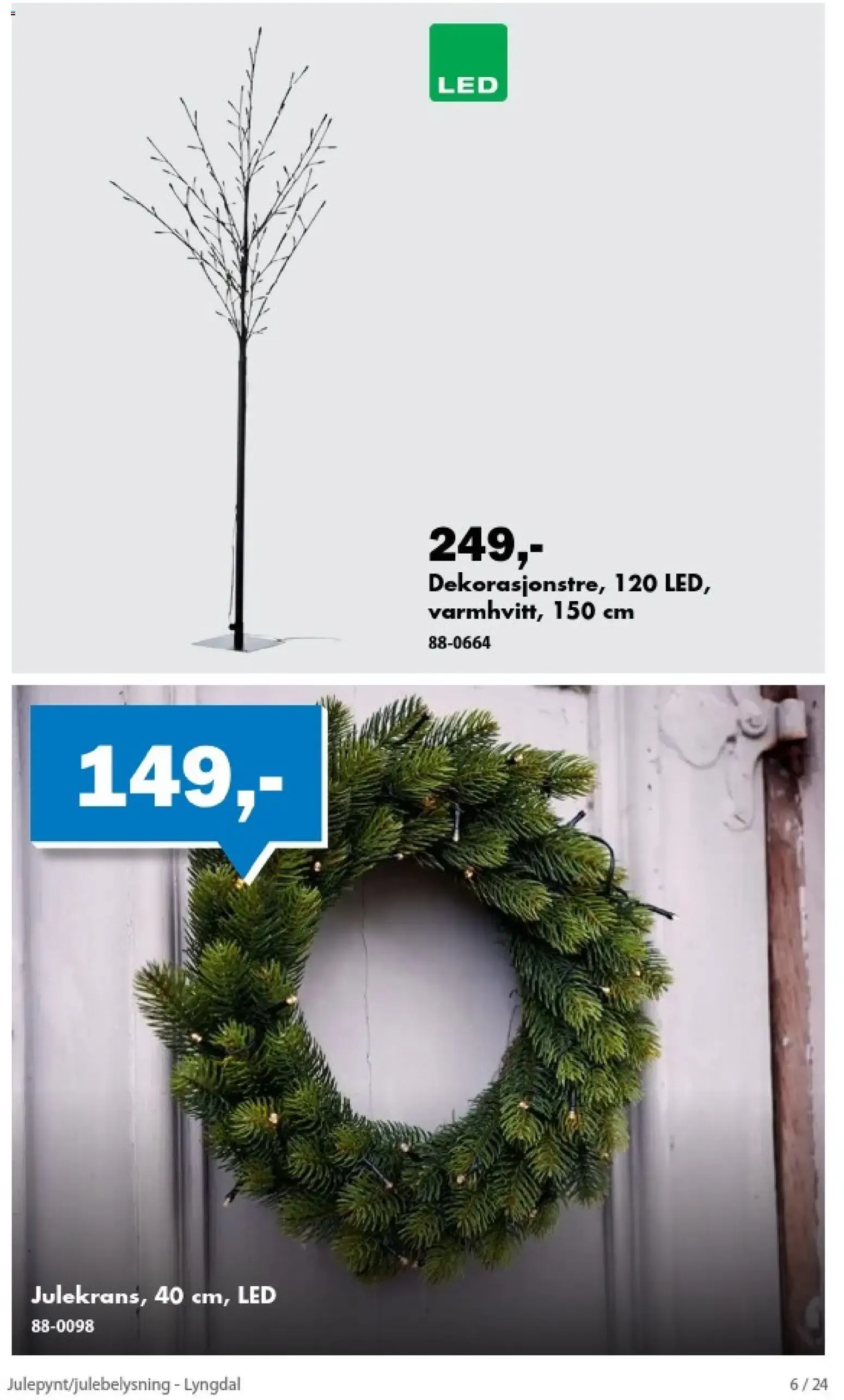 Biltema: Alt til julen! fra 18. oktober til 24. desember 2026 - kundeavisside 6