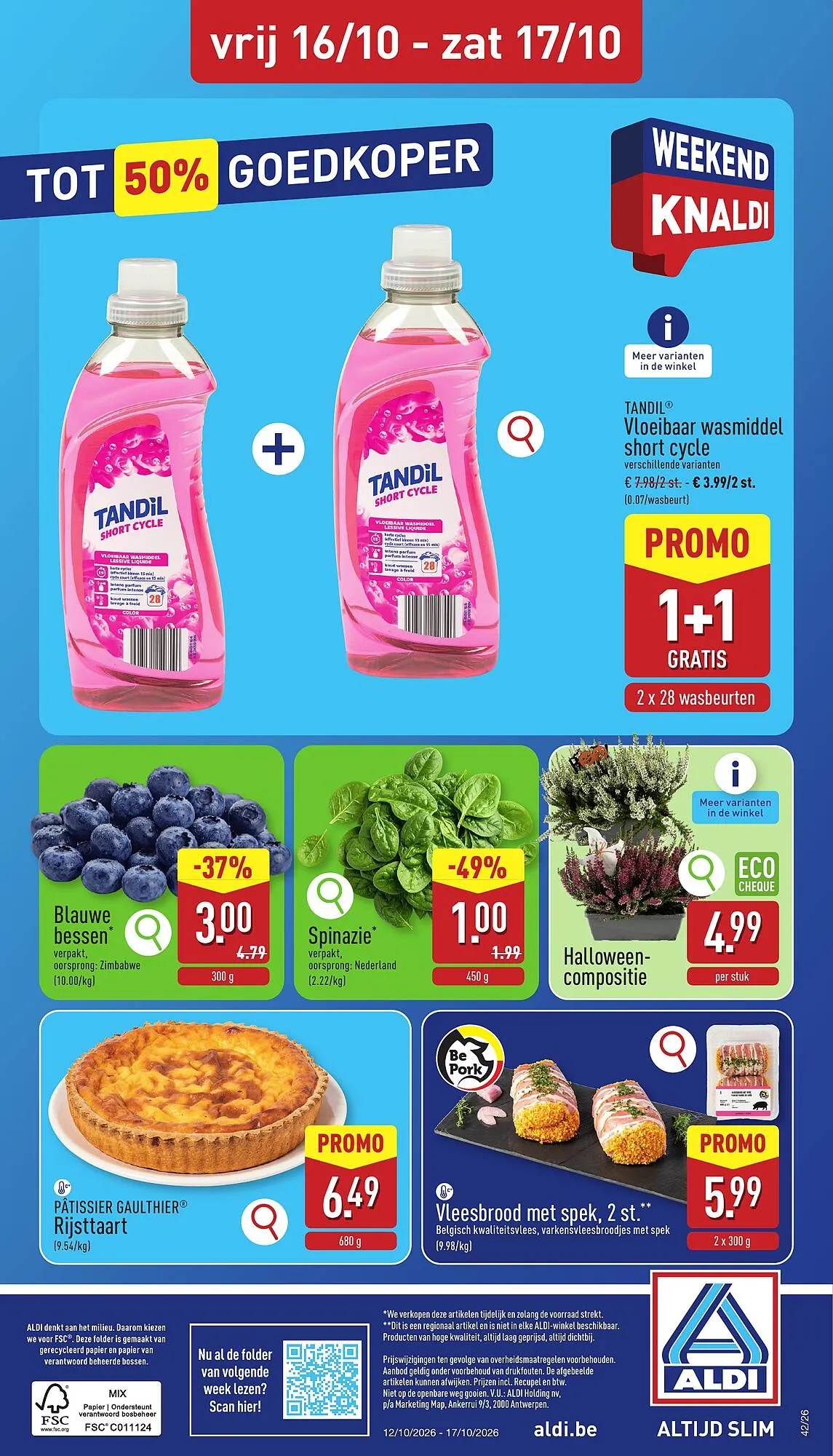 ALDI Folder: ma 12/10 - zat 17/10 van 12 oktober tot 17 oktober 2026 - folder pagina 32