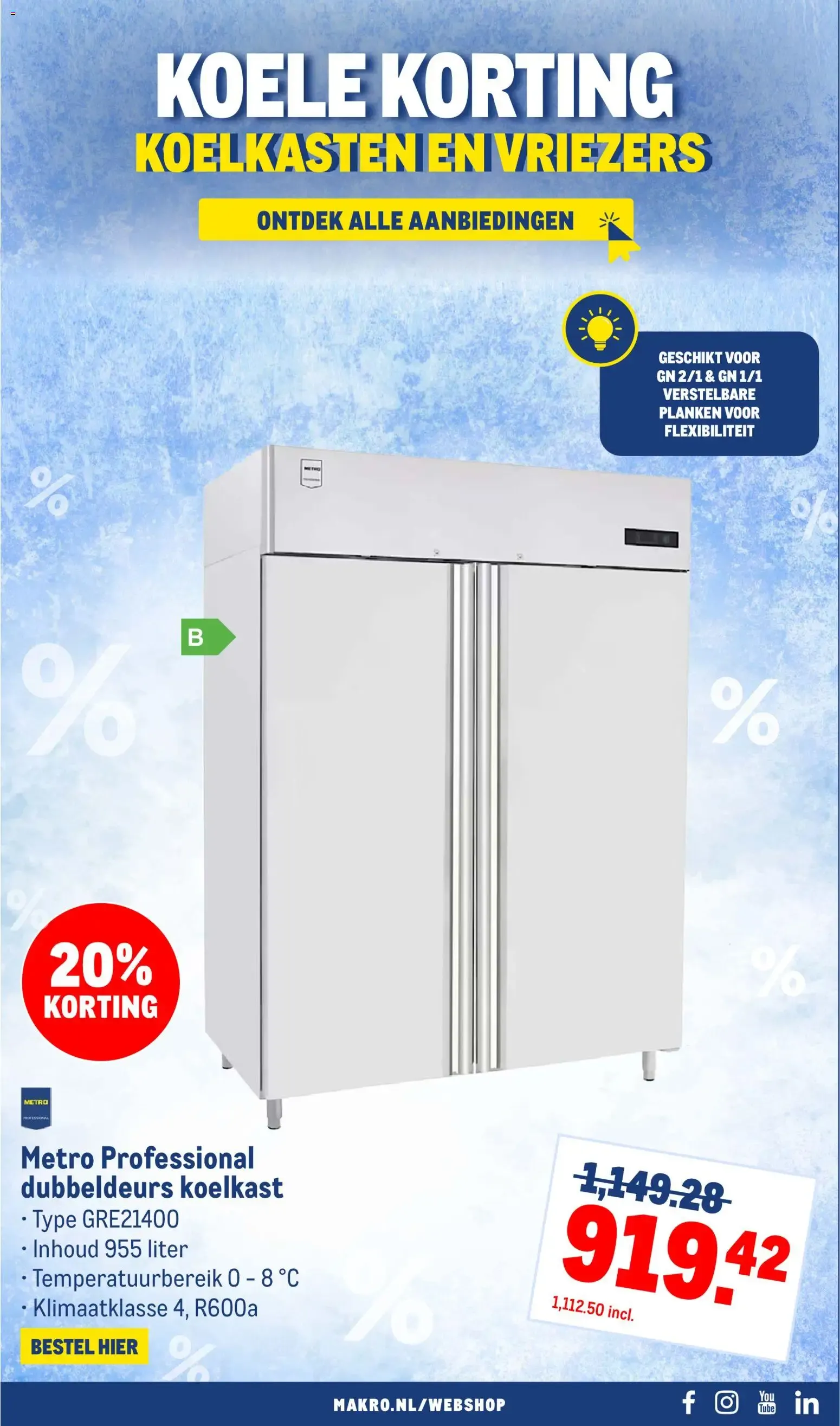 Makro Koele Korting en la webshop van 1 juli tot 31 juli 2026 - Folder pagina 8