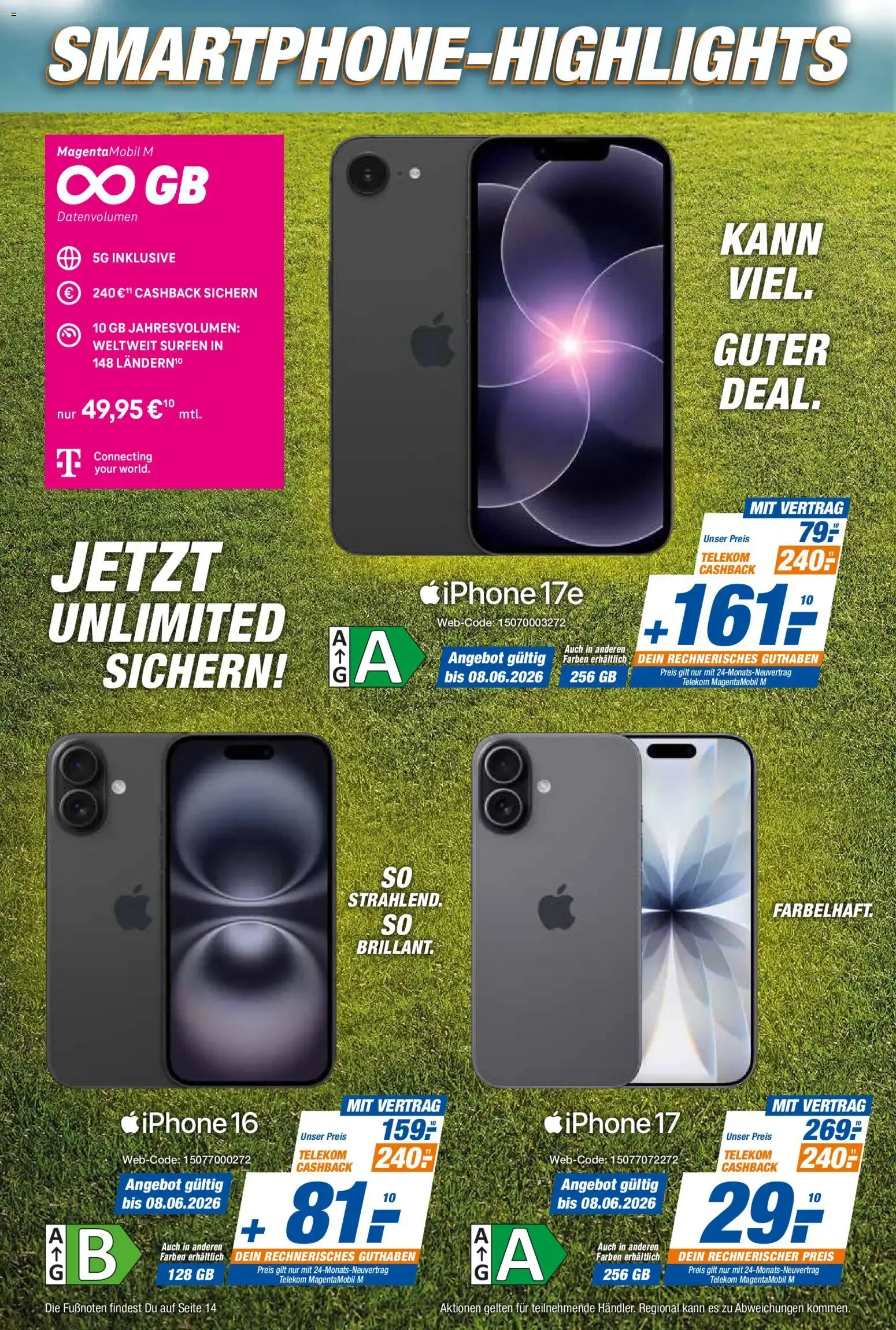 Telekommunikations-Highlights im Juni von 1. Juni bis 30. Juni 2026 - Prospekt seite 6