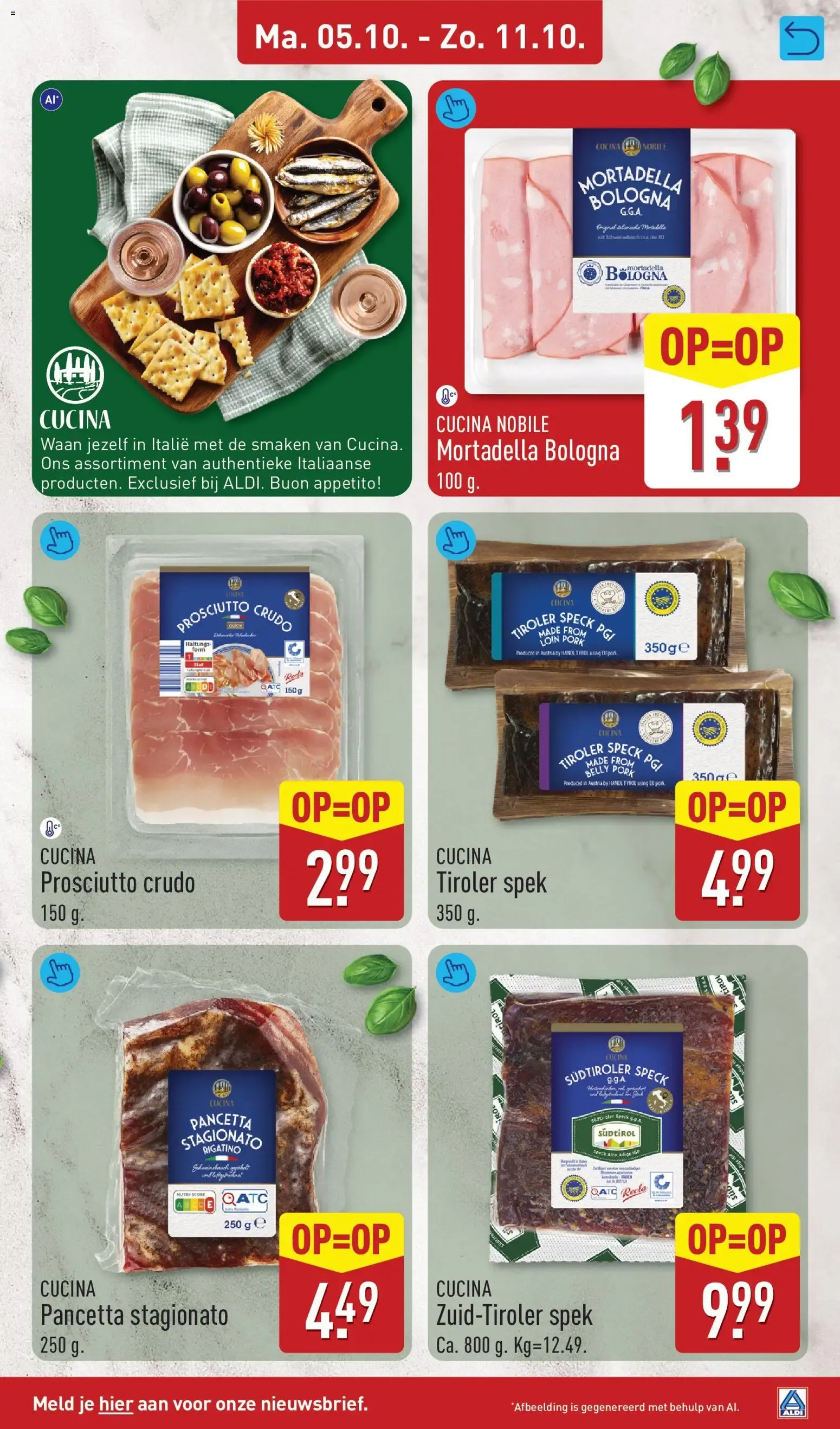Aldi folder vanaf 05-10-2026 (volgende, deze week) van 5 oktober tot 11 oktober 2026 - Folder pagina 27
