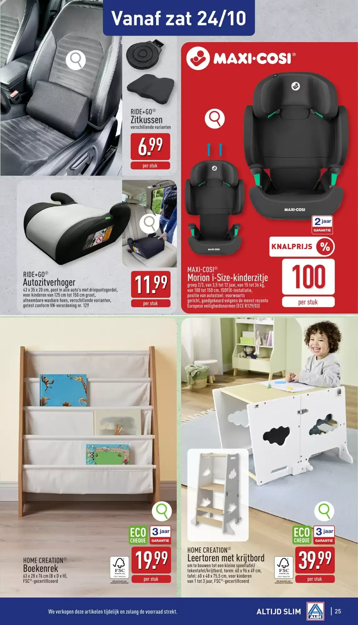 ALDI Folder van ma 19/10 t.e.m. zat 24/10 van 19 oktober tot 24 oktober 2026 - folder pagina 25