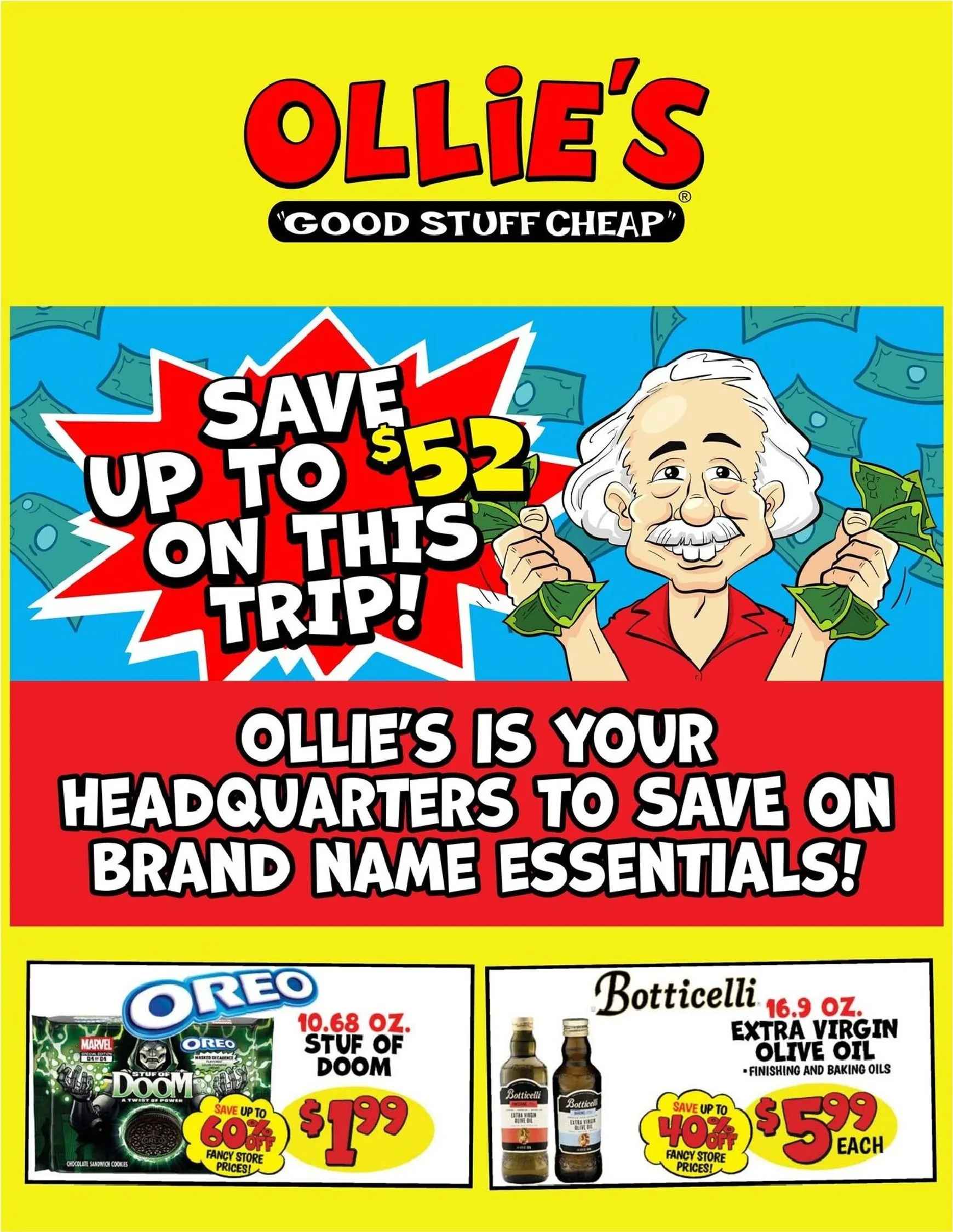 Current Ollie's leaflet valid from Thursday 06/18/2026 to Wednesday 06/24/2026
