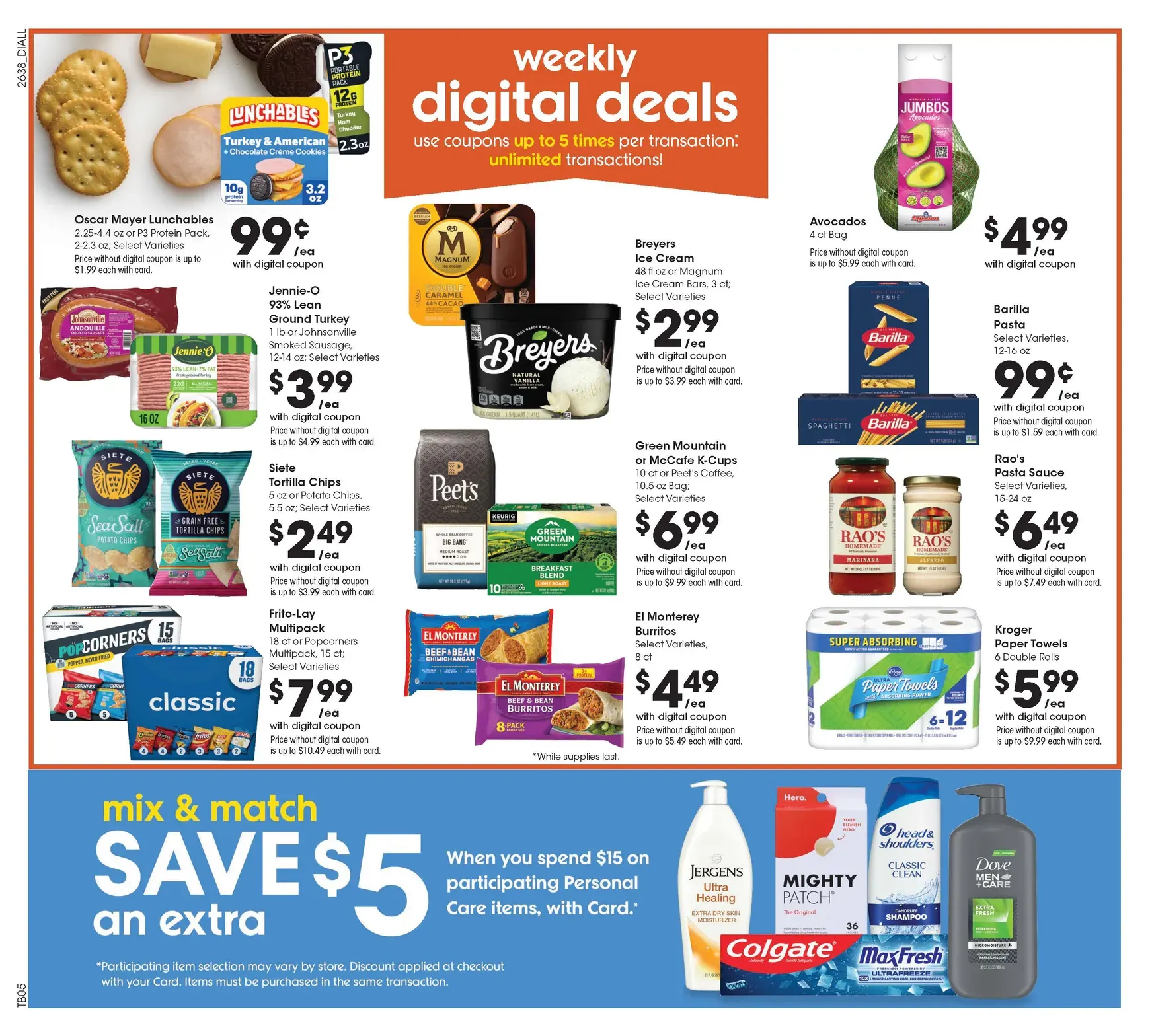Weekly promotion Current Dillons leaflet valid from Wednesday 10/21/2026 to Tuesday 10/27/2026 spanning from October 21 to October 27 2026 - Page 2 for Catalogue 365