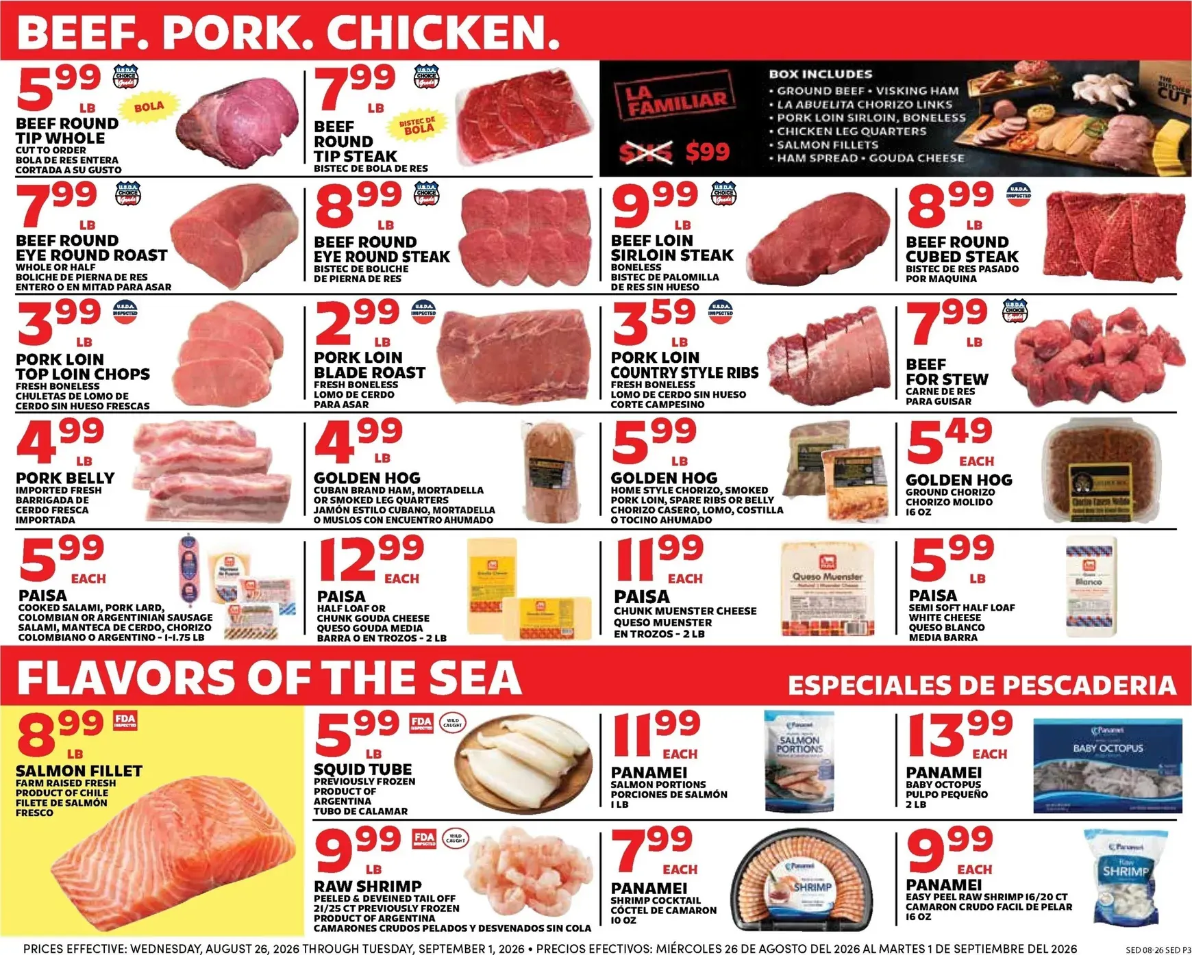 Weekly ad Current Sedano's leaflet valid from Wednesday 08/26/2026 to Tuesday 09/01/2026 from August 26 to September 1 2026 - Page 3