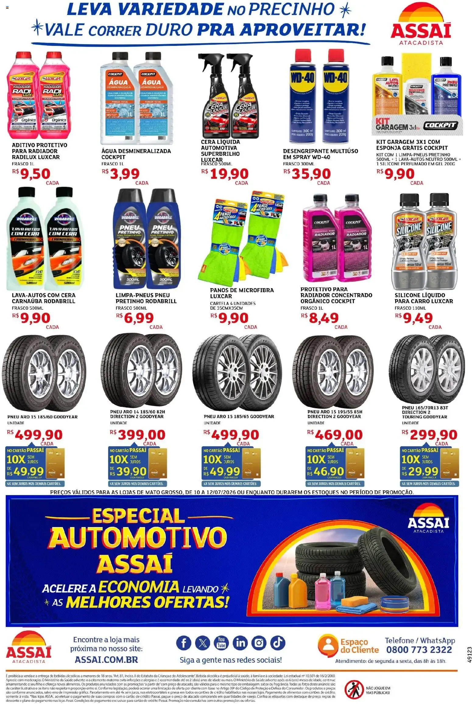Encarte de Assaí Atacadista ofertas - MT de 10/07/2026 | Promoções Online 10 de julho até 12 de julho 2026 - Pagina 4