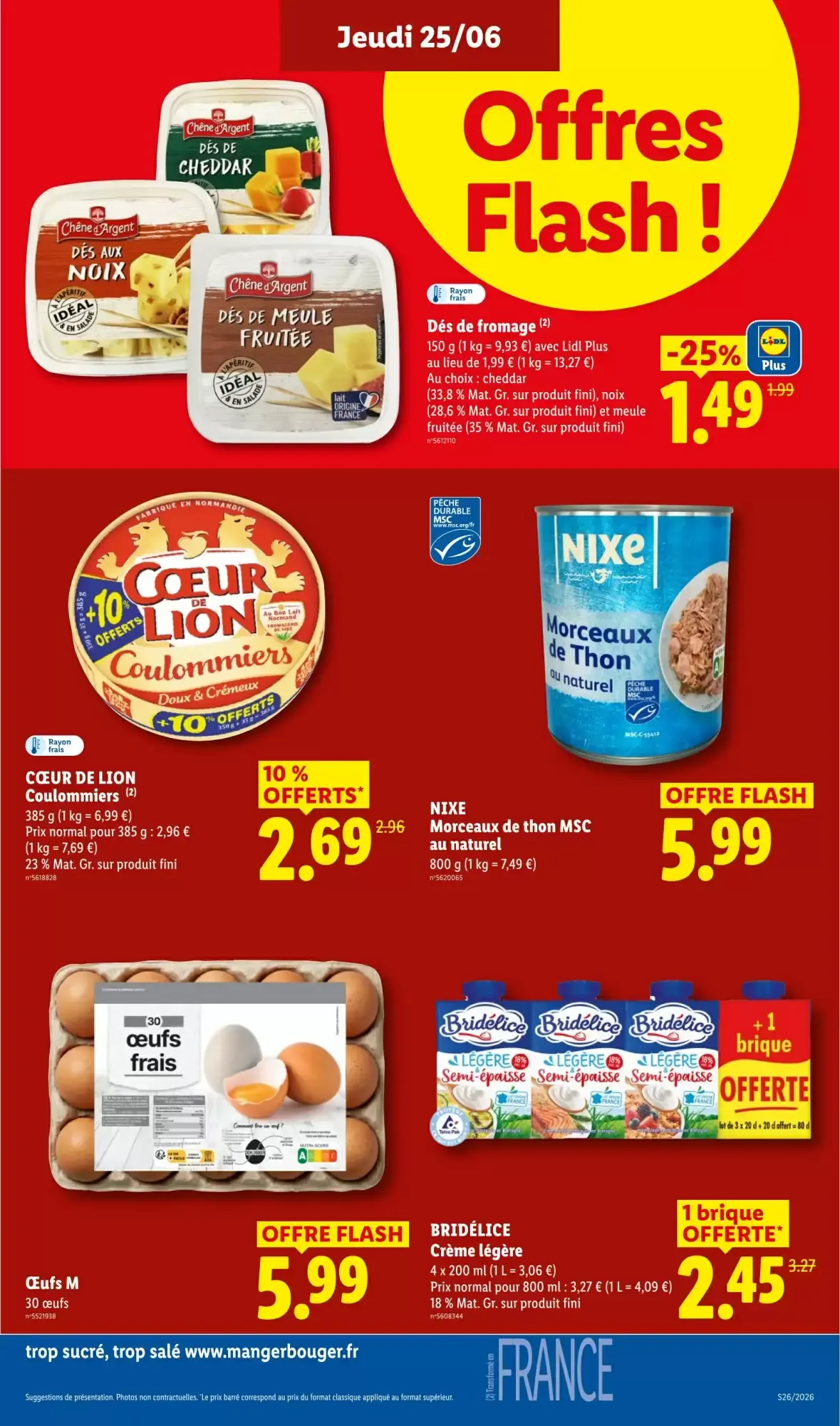 Lidl - Supportez les Bleus! Crivit x Olivier Giroud du 25 juin au 1 juillet 2026 - Catalogue page 15