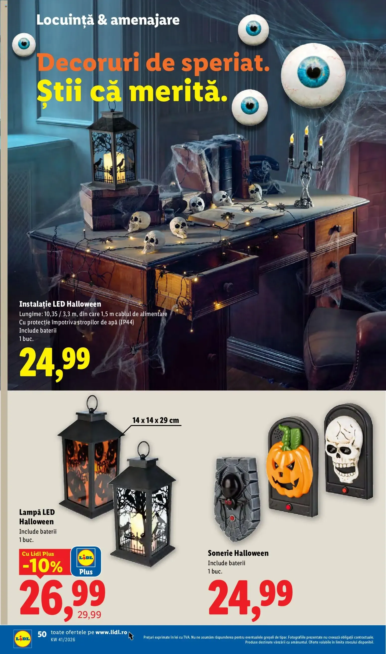 Catalog Catalog LIDL 05.10.2026 - Oferta și Revista online de la 5 octombrie până la 11 octombrie 2026 - Revista Pagina 50