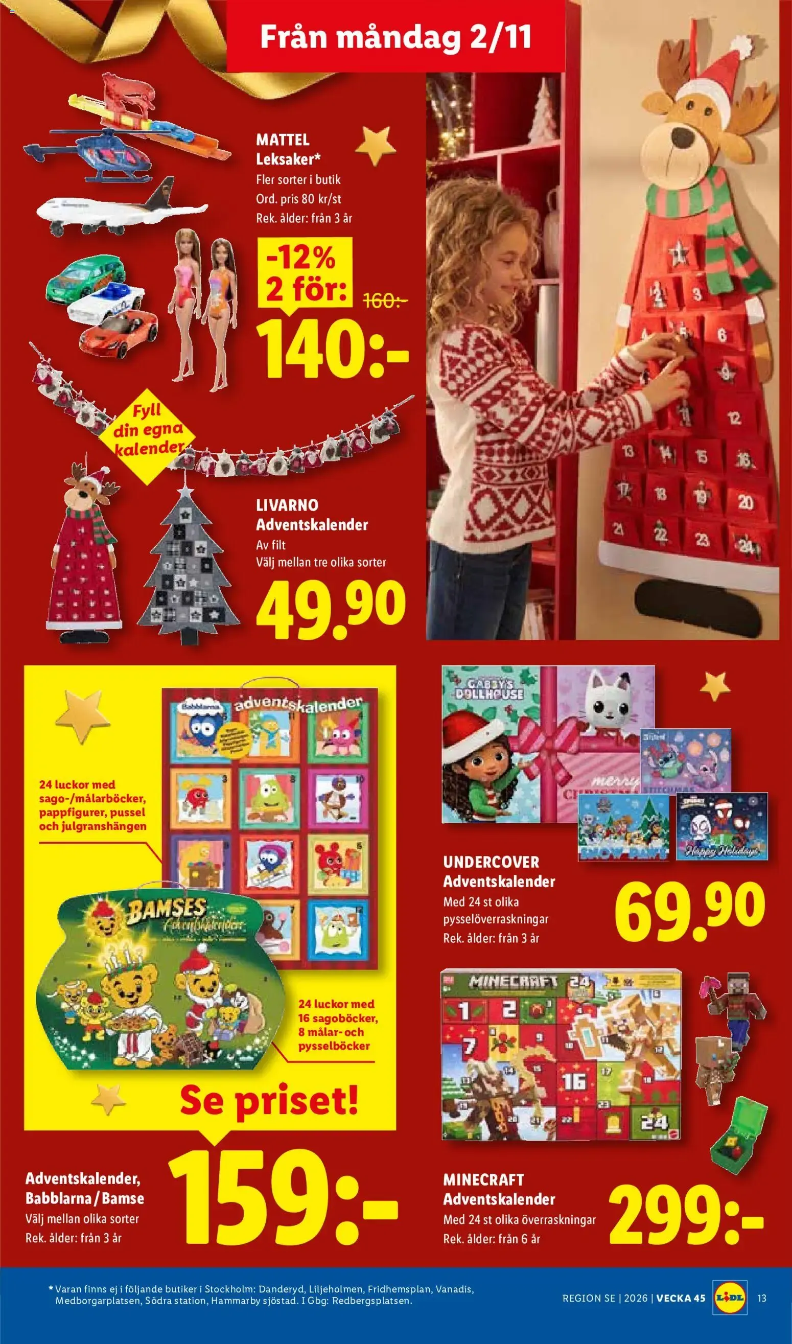 Lidl - erbjudanden från 02/11/2026 - 08/11/2026 > Reklamblad nuvarande rabatter från 2 november till 8 november 2026 - Reklamblad sidor 15