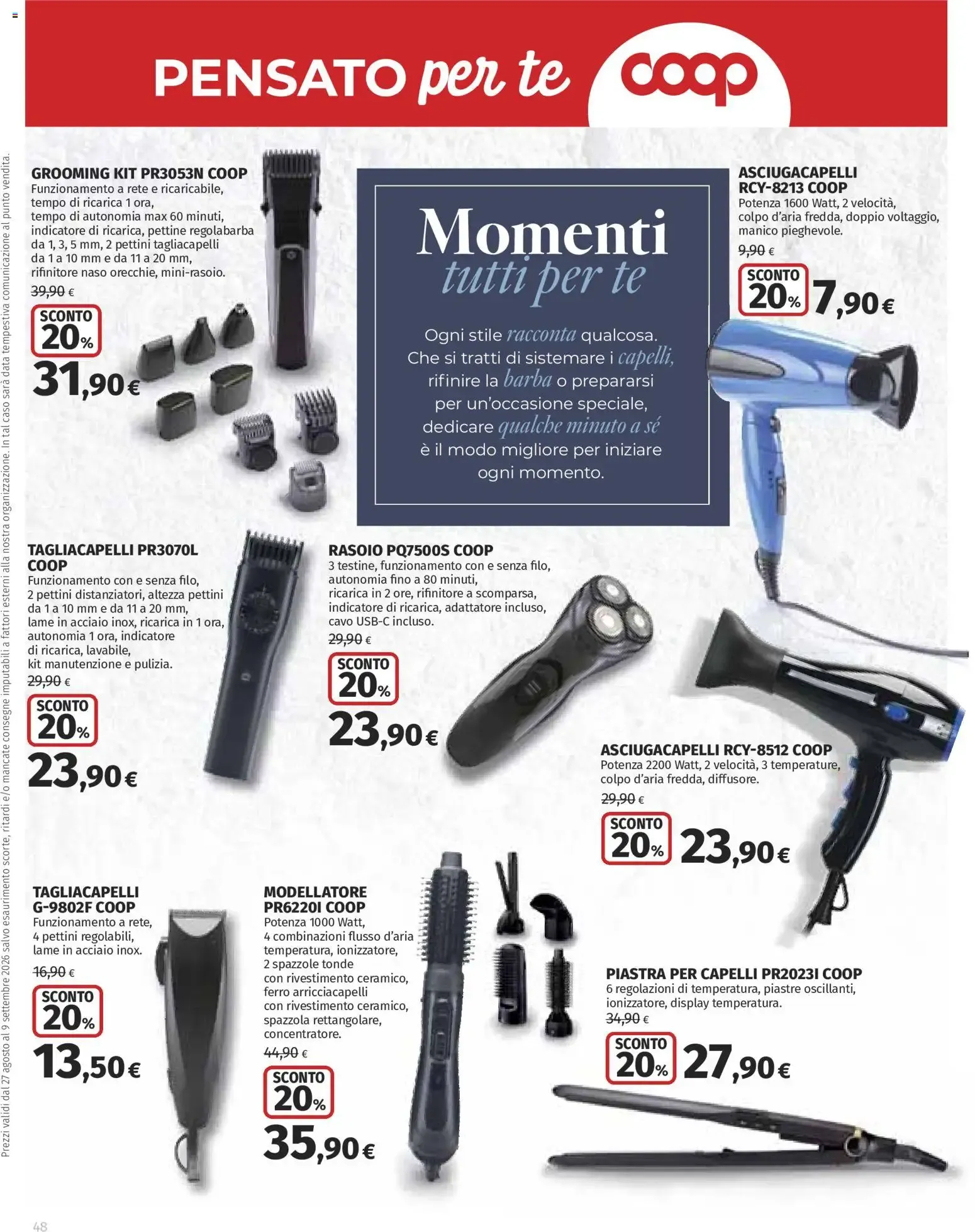 Volantino COOP Anteprima dal 27/08/2026 > NUOVO Promozioni da 27 agosto a 9 settembre di 2026 - Pagina del volantino 48