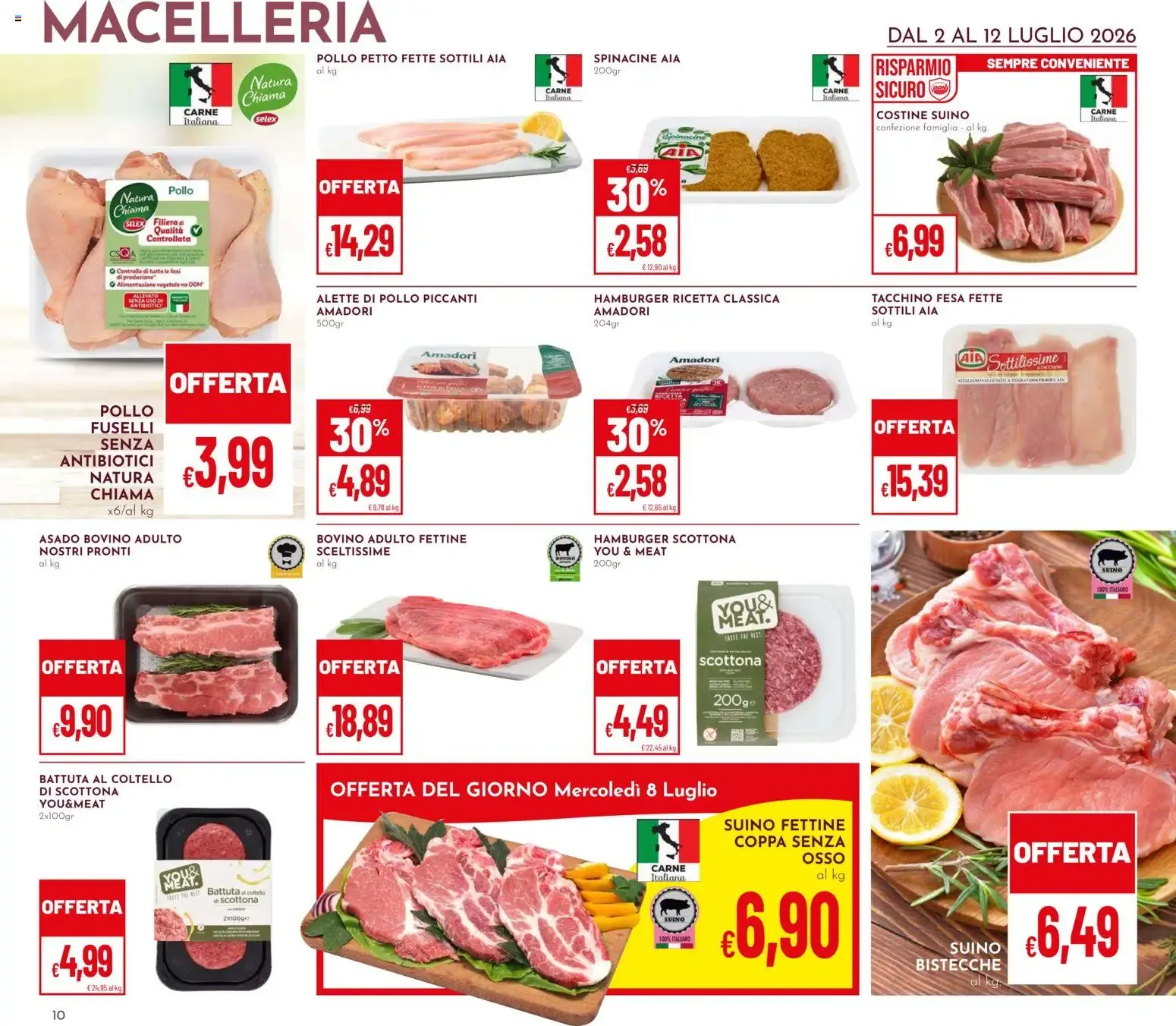 Iper Pan & Superpan: Grandi Marche fino al 50% da 2 luglio a 12 luglio di 2026 - Pagina del volantino 10