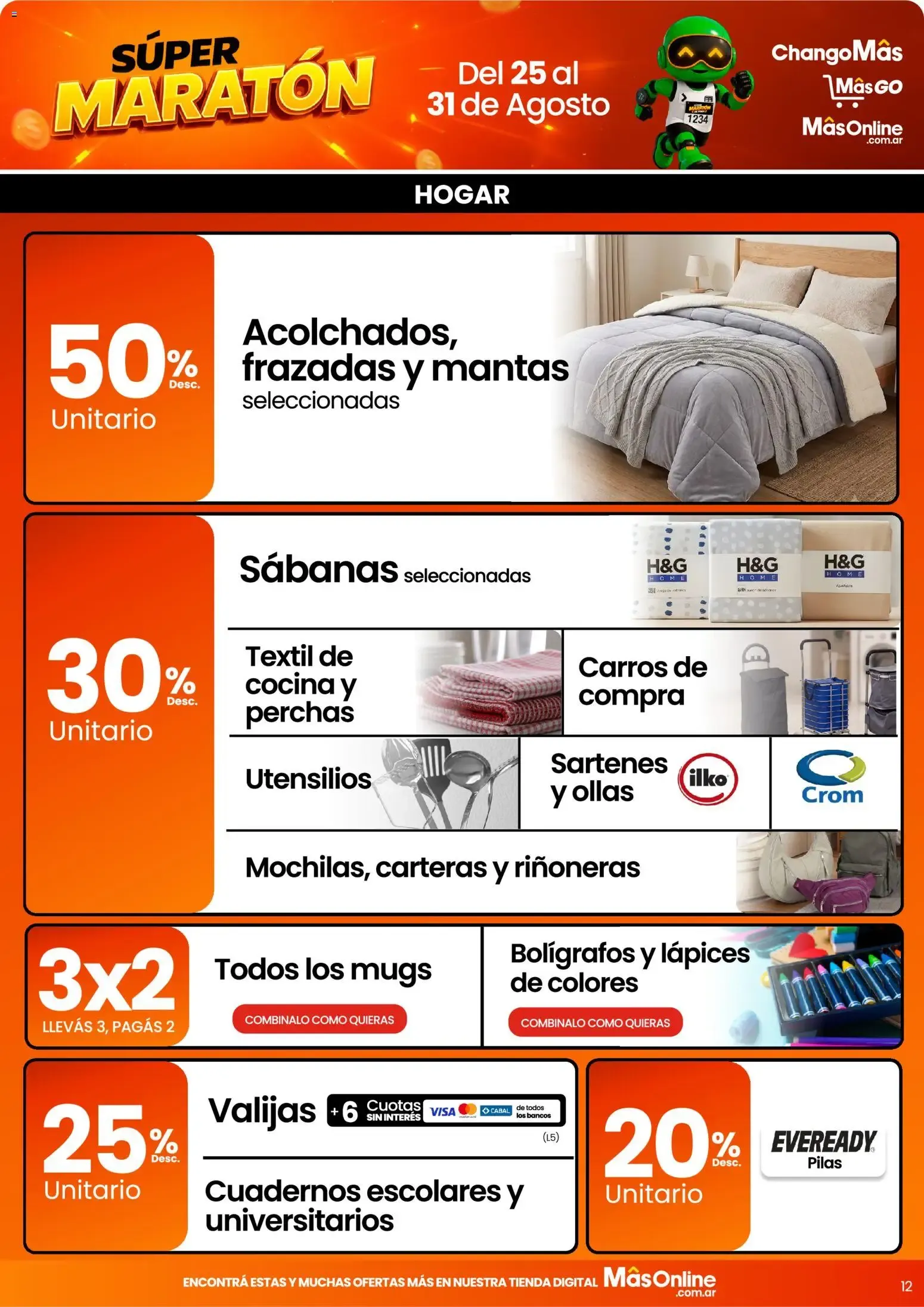 Ofertas de Changomas ofertas || del 25/08/2026 - 31/08/2026 || Catálogo 25 de agosto al 31 de agosto 2026 - Página 12 del catálogo